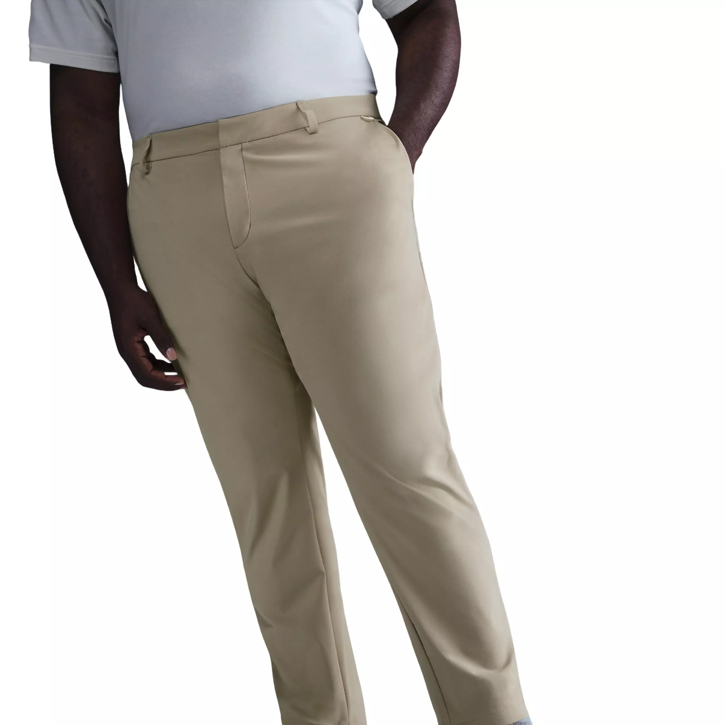 Nike Men's 24.7 PerfectStretch Dri-FIT Slim Chino Pants -Brown - BROWN