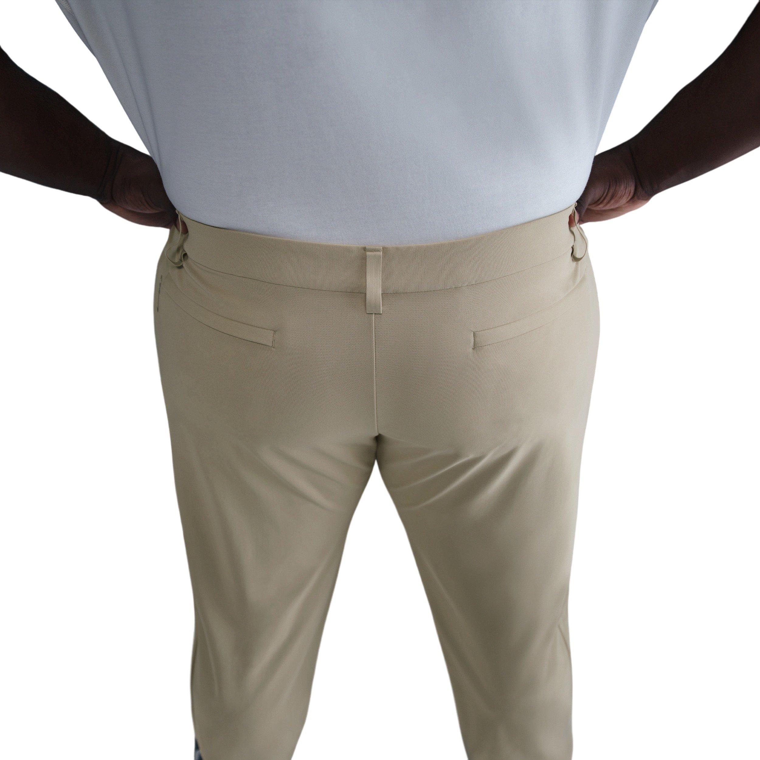 Nike Men's 24.7 PerfectStretch Dri-FIT Slim Chino Pants - Brown - BROWN Thumbnail View 9