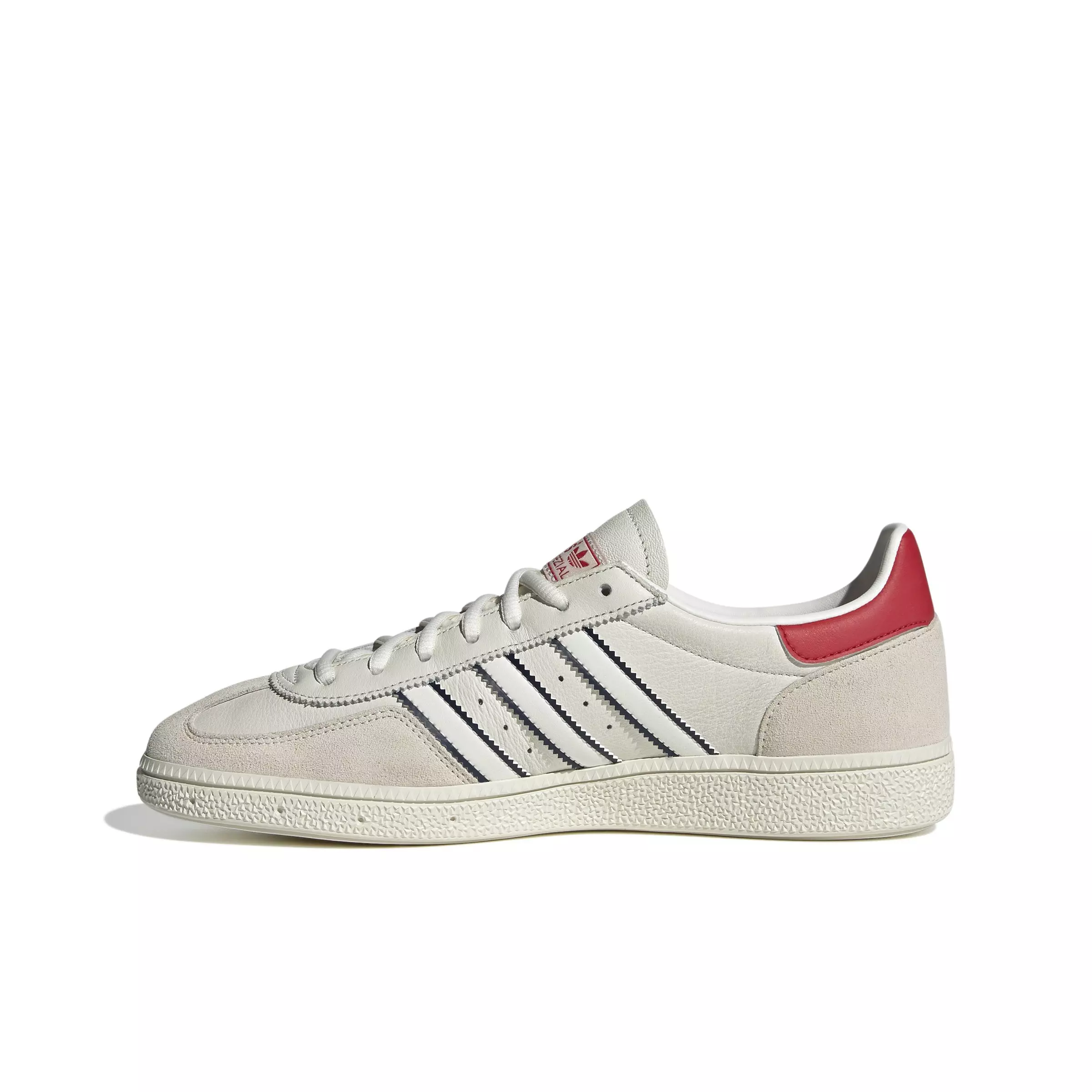 adidas Originals Handball Spezial "Cloud White/Night Indigo/Better Scarlet" Men's Shoe - WHITE/INDIGO/SCARLET