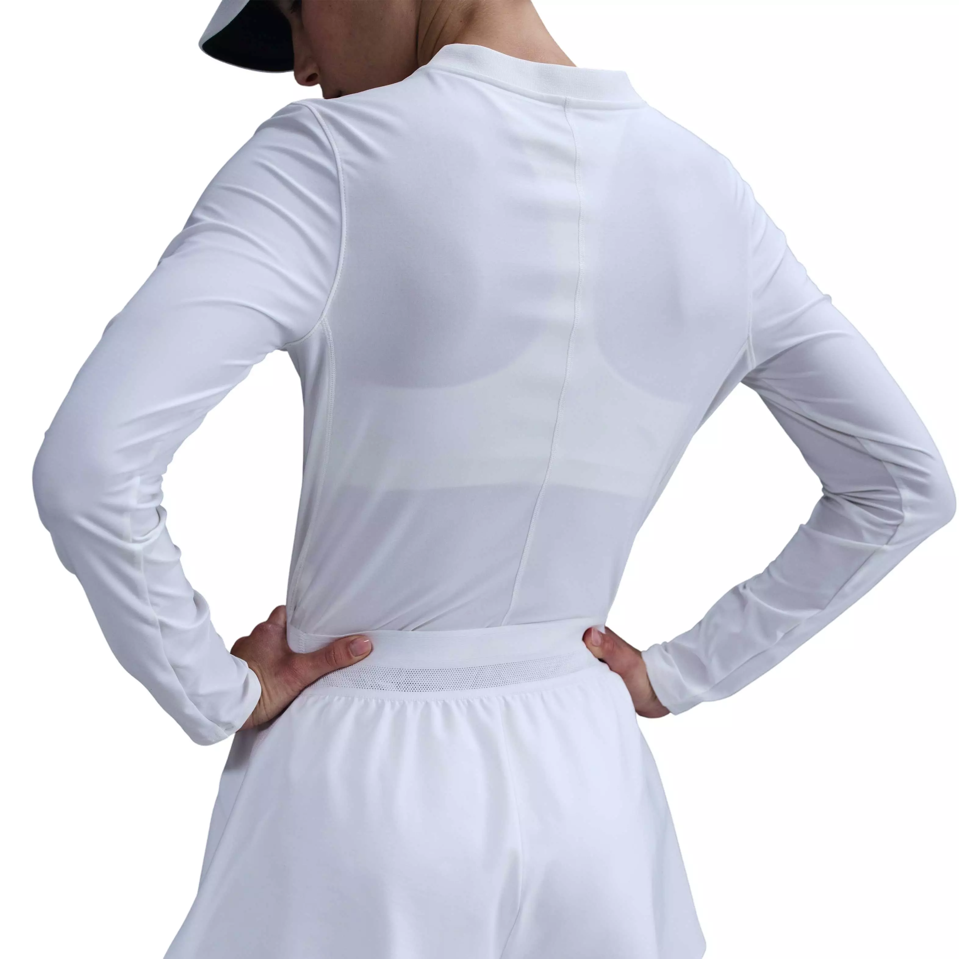 Nike Women's Court Dri-Fit Advantage Shorts - White - WHITE