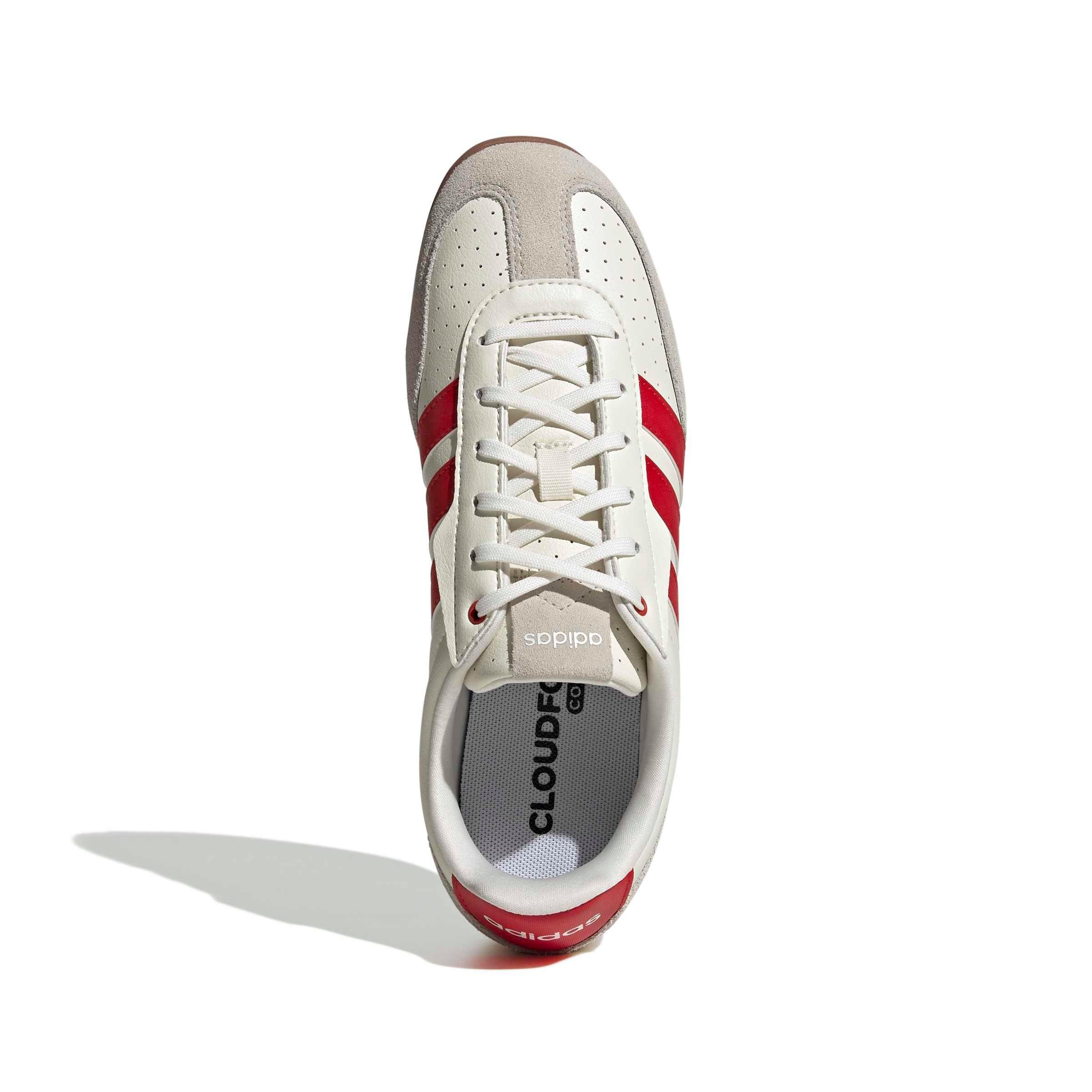 adidas Barreda Lo "Off White/Collegiate Red/Wonder Alumina" Women's Shoe - OFF WHITE/RED/ALUMINA