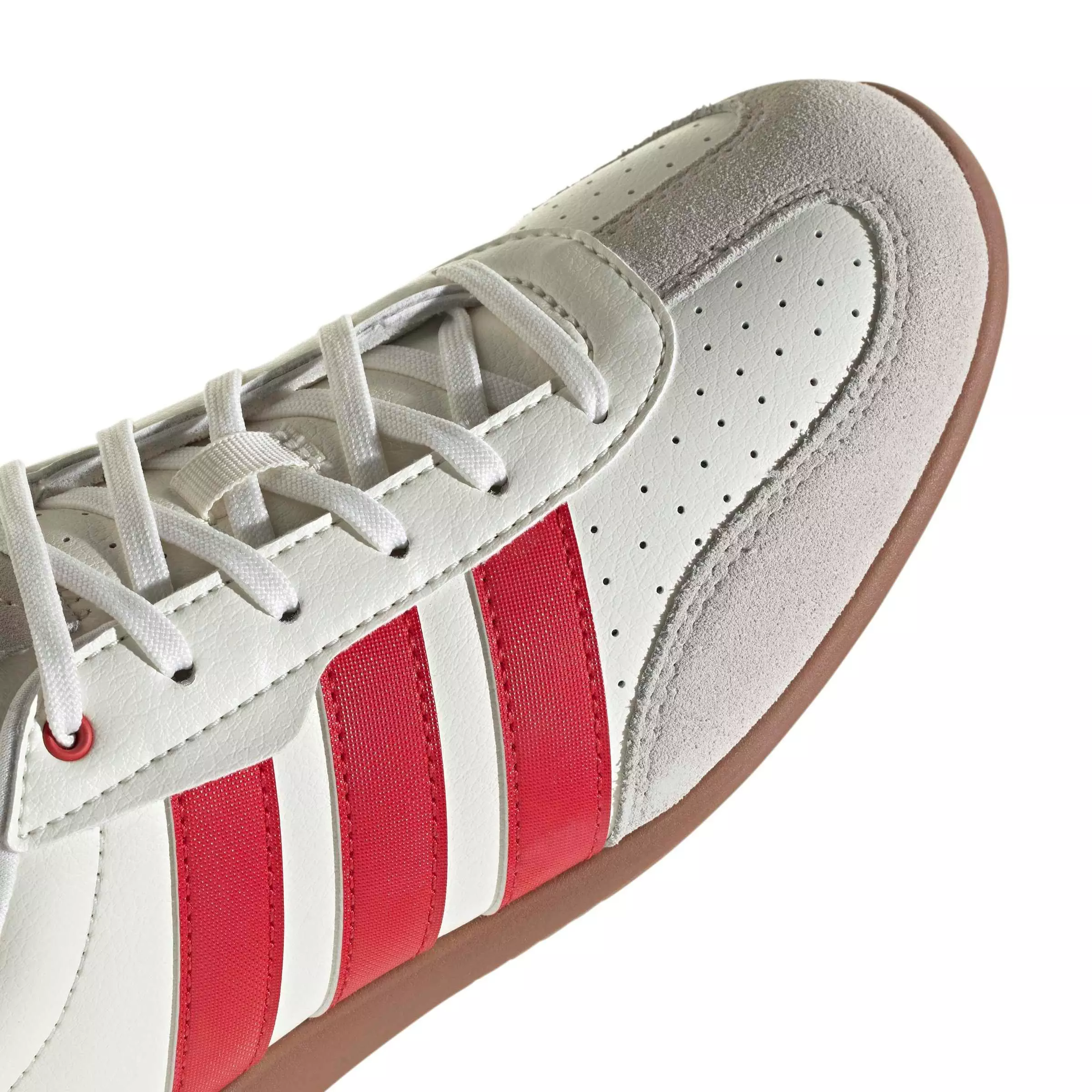 adidas Barreda Lo "Off White/Collegiate Red/Wonder Alumina" Women's Shoe - OFF WHITE/RED/ALUMINA