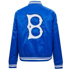 Pro Standard Women's MLB Brooklyn Dodgers Retro Classic Rib Satin Jacket