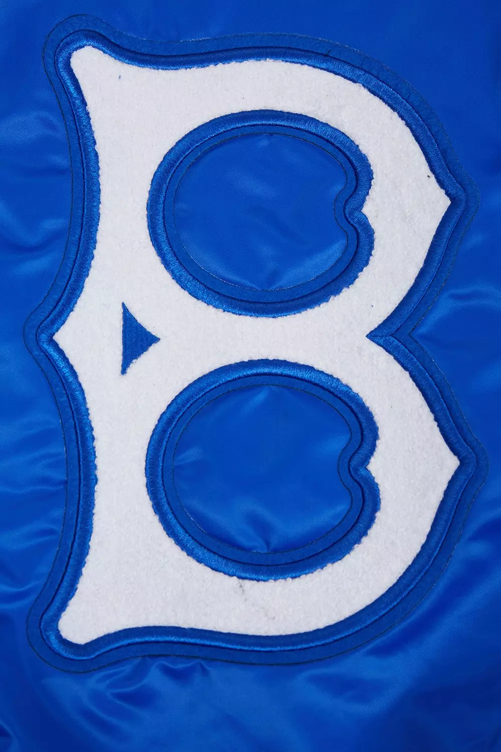 Pro Standard Women's MLB Brooklyn Dodgers Retro Classic Rib Satin Jacket - BLUE