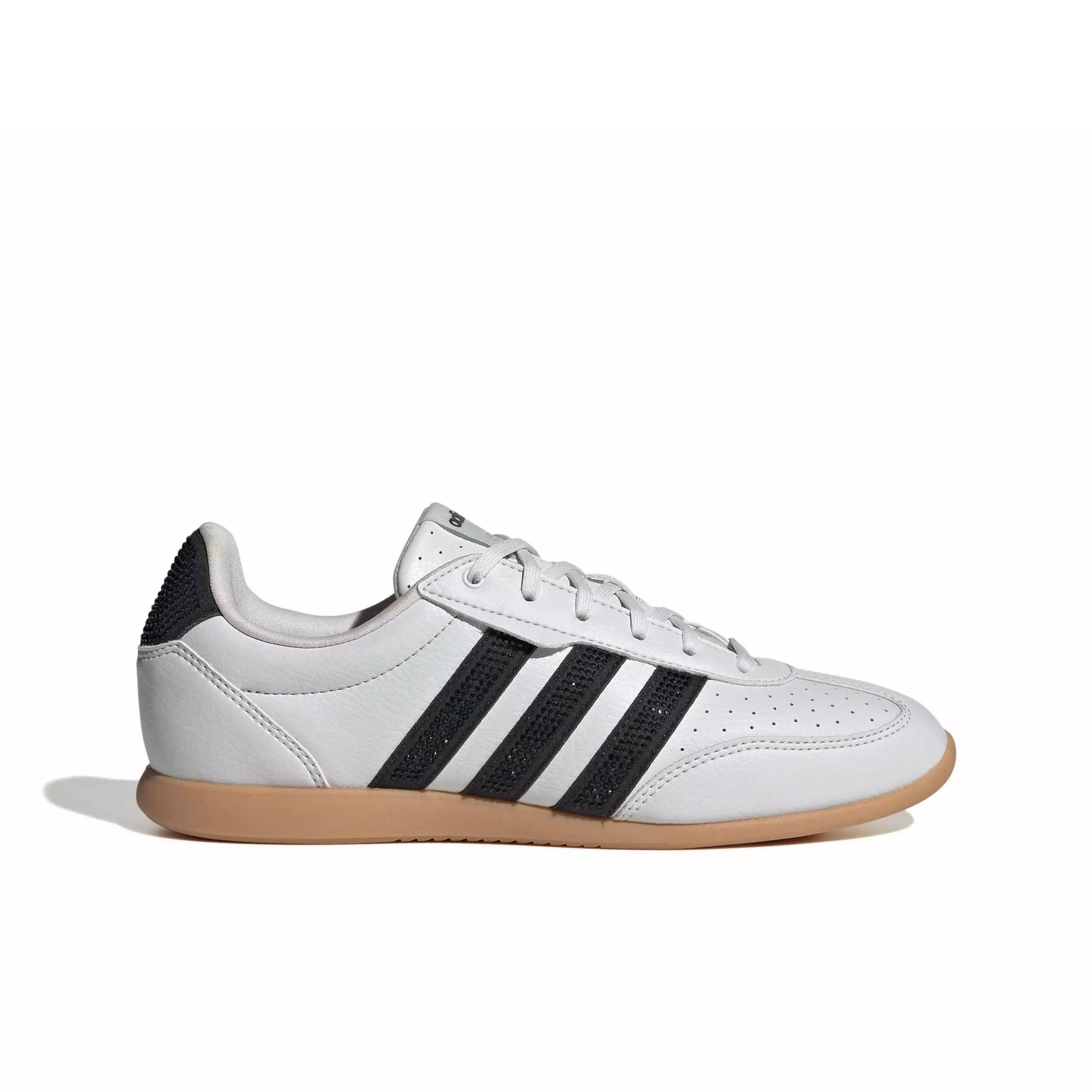 adidas Barreda Lo "Crystal White/Core Black/Silver Metallic" Women's Shoe - WHITE/BLACK/SILVER