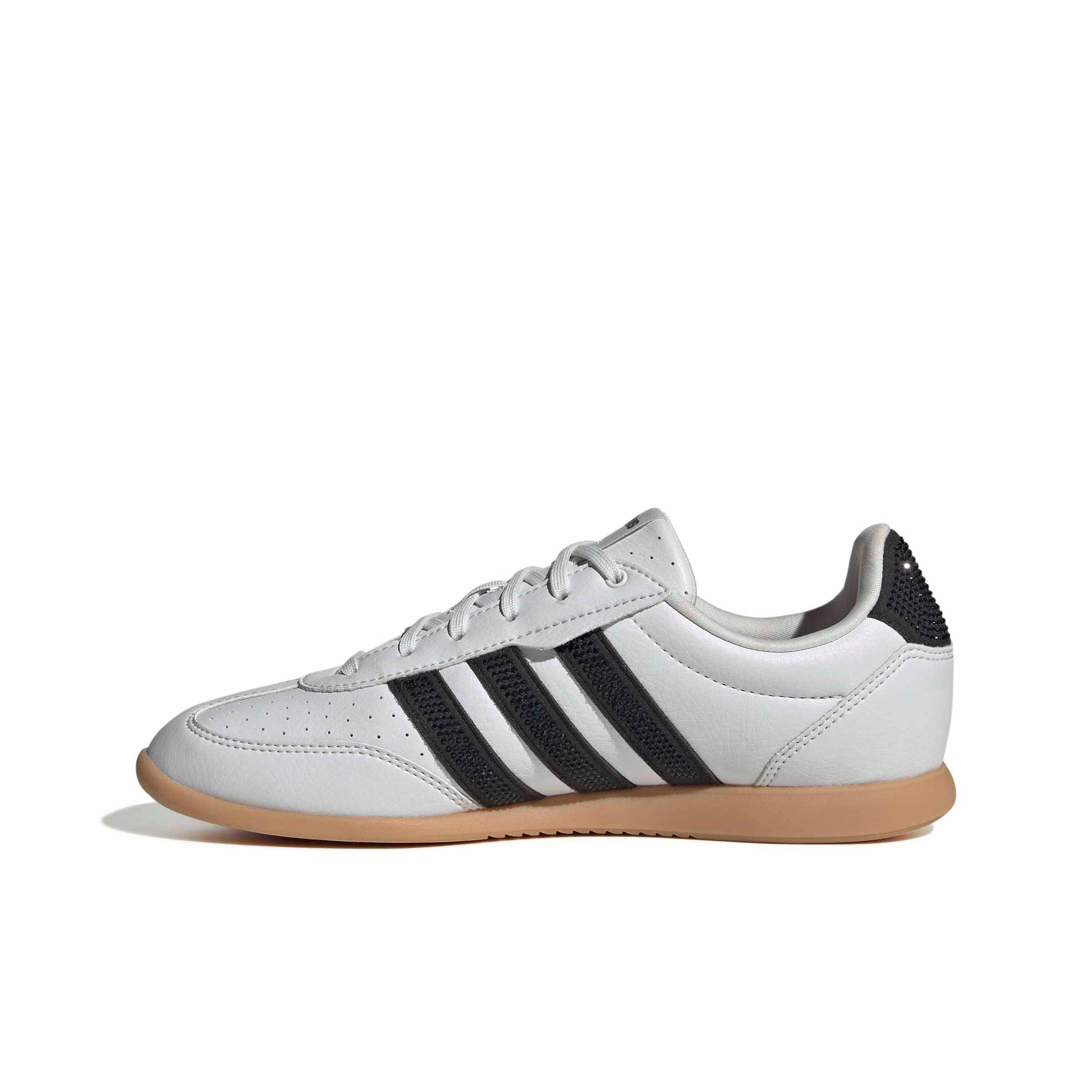 adidas Barreda Lo "Crystal White/Core Black/Silver Metallic" Women's Shoe - WHITE/BLACK/SILVER