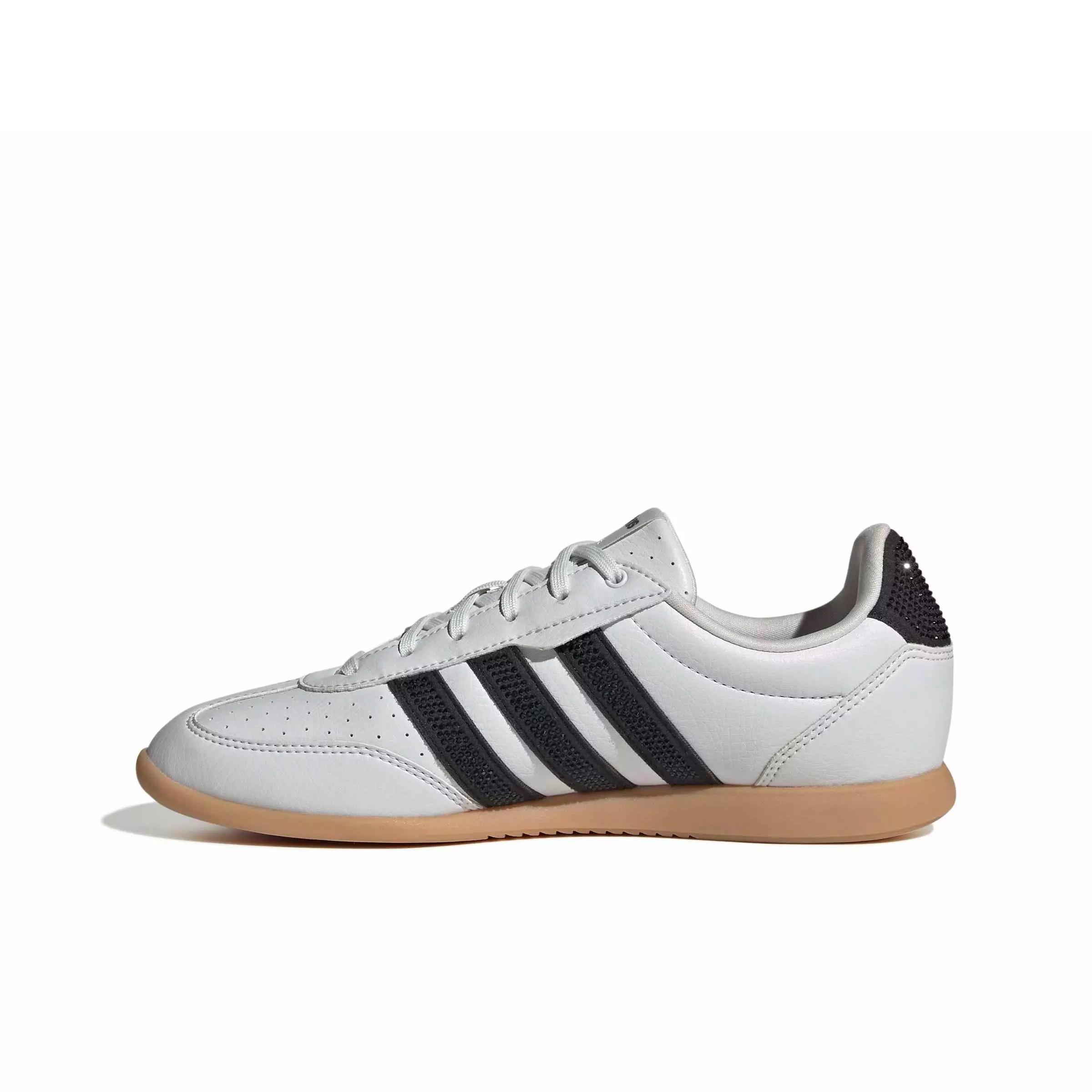 adidas Barreda Lo "Crystal White/Core Black/Silver Metallic" Women's Shoe - WHITE/BLACK/SILVER