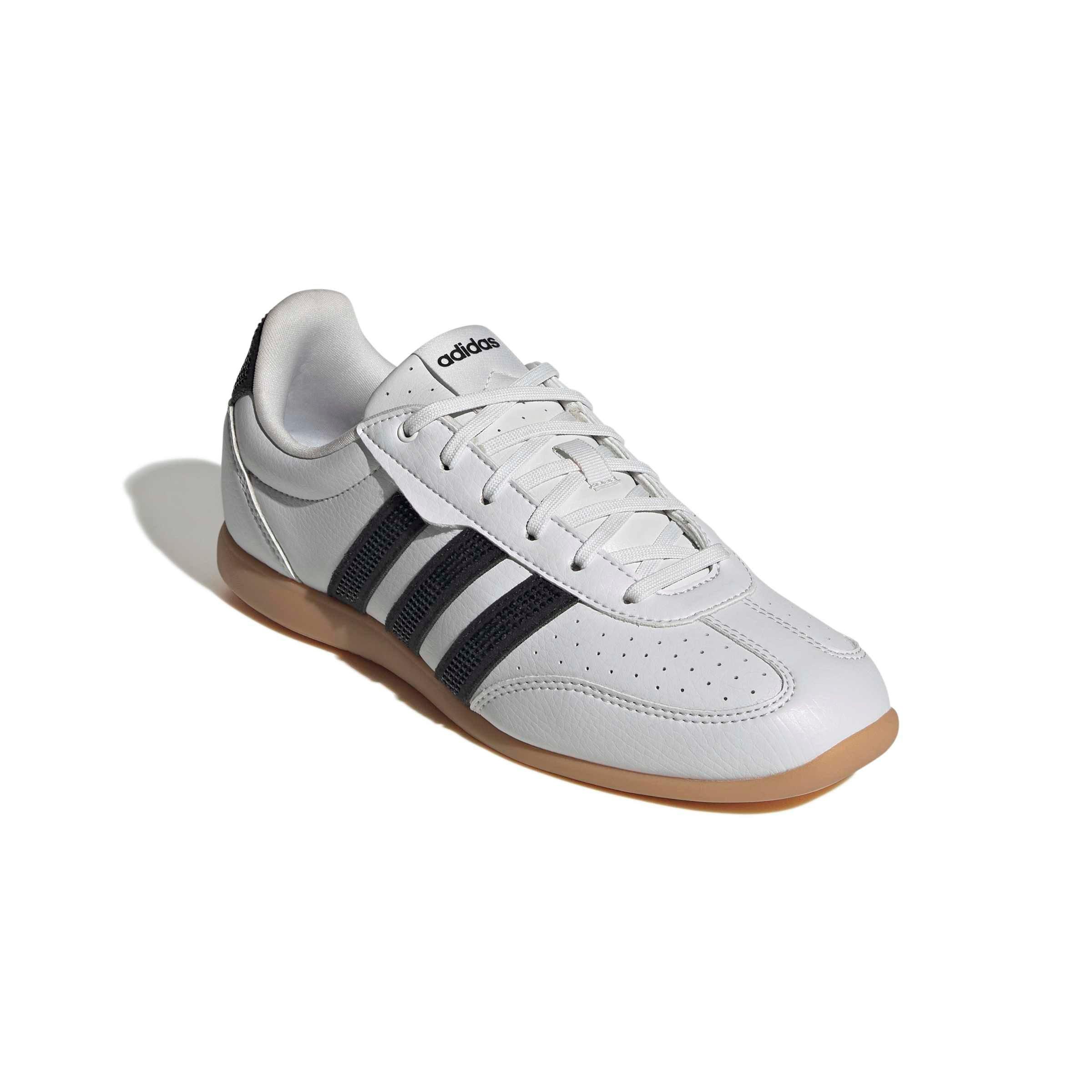 adidas Barreda Lo "Crystal White/Core Black/Silver Metallic" Women's Shoe - WHITE/BLACK/SILVER
