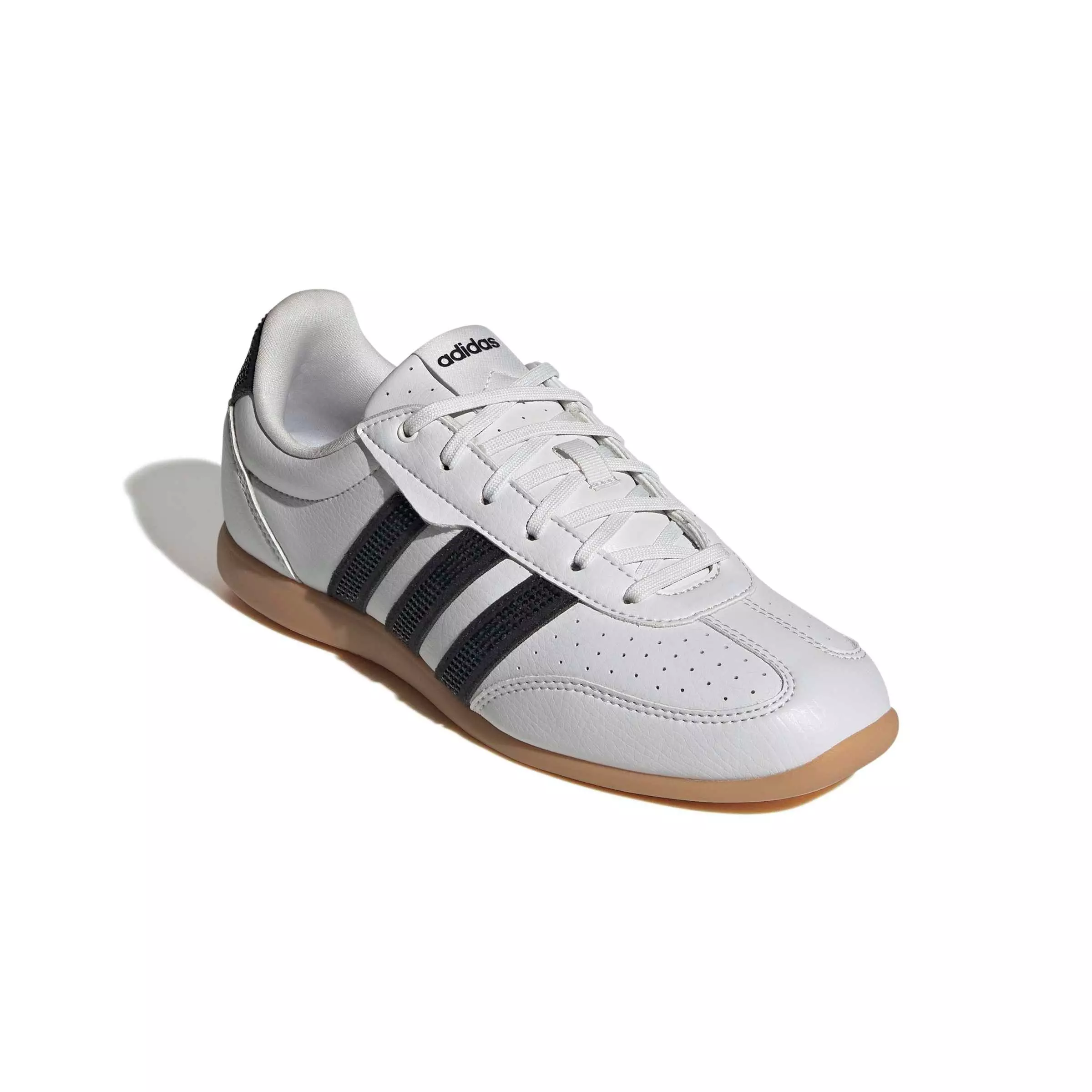 adidas Barreda Lo "Crystal White/Core Black/Silver Metallic" Women's Shoe - WHITE/BLACK/SILVER