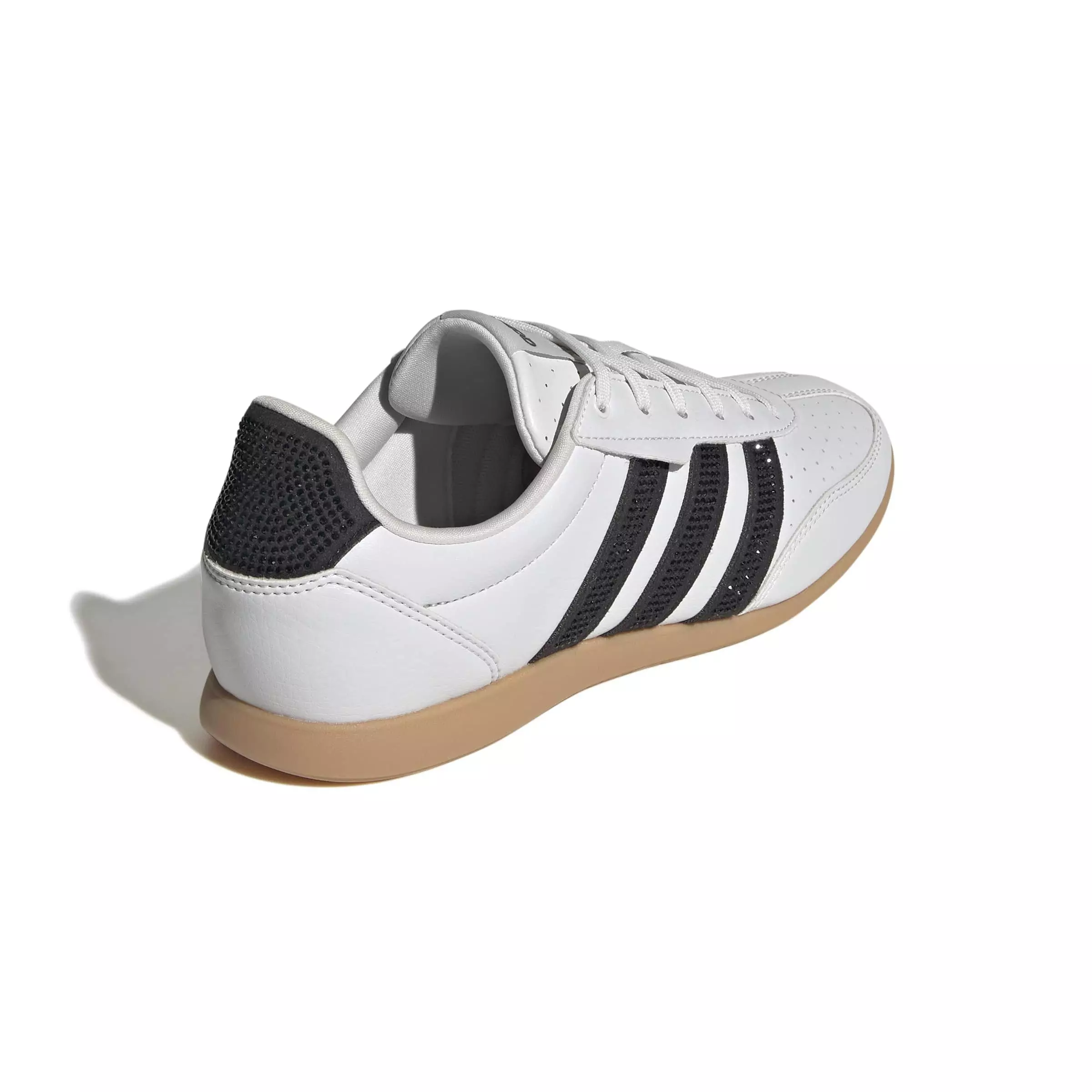 adidas Barreda Lo "Crystal White/Core Black/Silver Metallic" Women's Shoe - WHITE/BLACK/SILVER