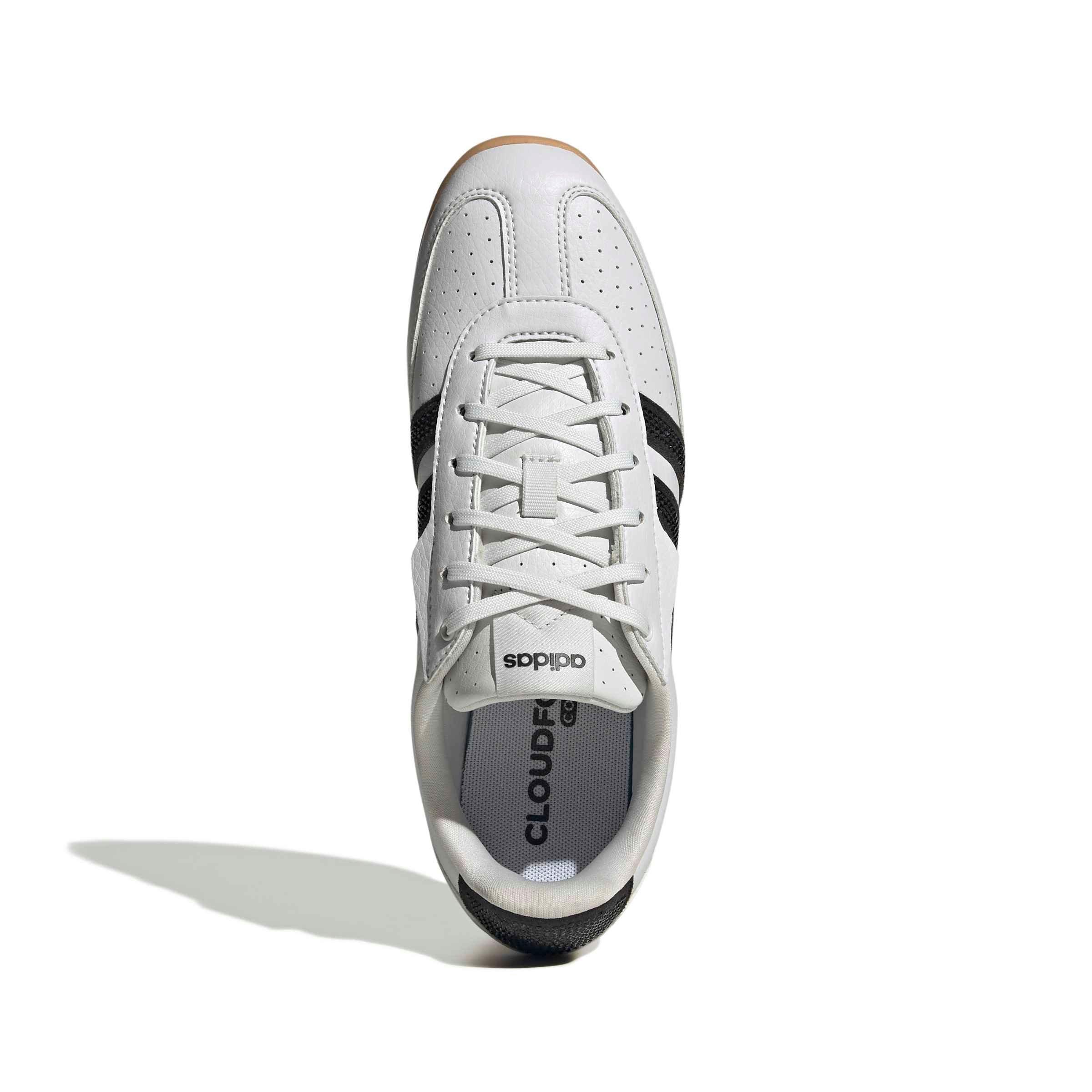 adidas Barreda Lo "Crystal White/Core Black/Silver Metallic" Women's Shoe - WHITE/BLACK/SILVER