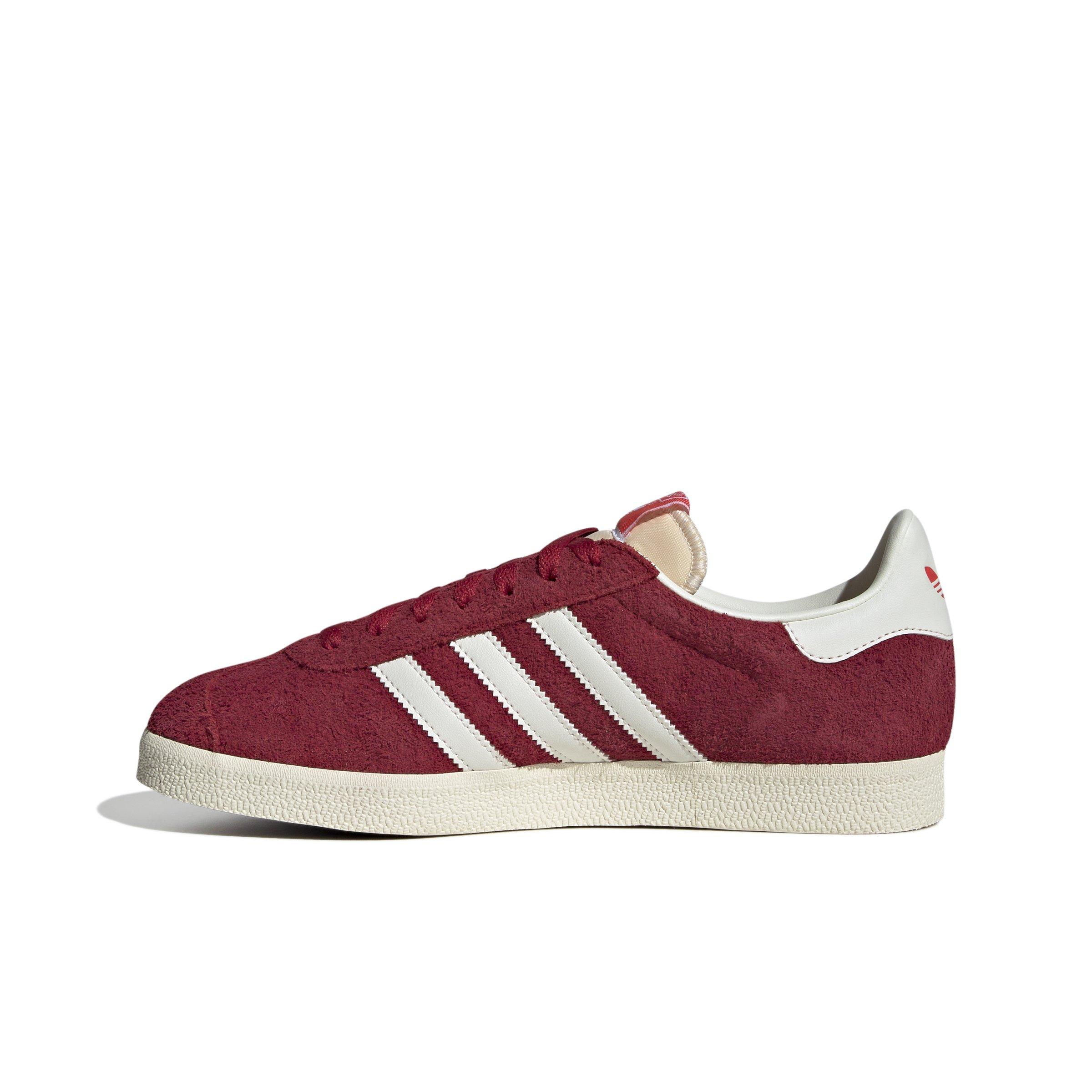 adidas Originals Gazelle Men's "Team Victory Red/Off White/Cream White" Shoe