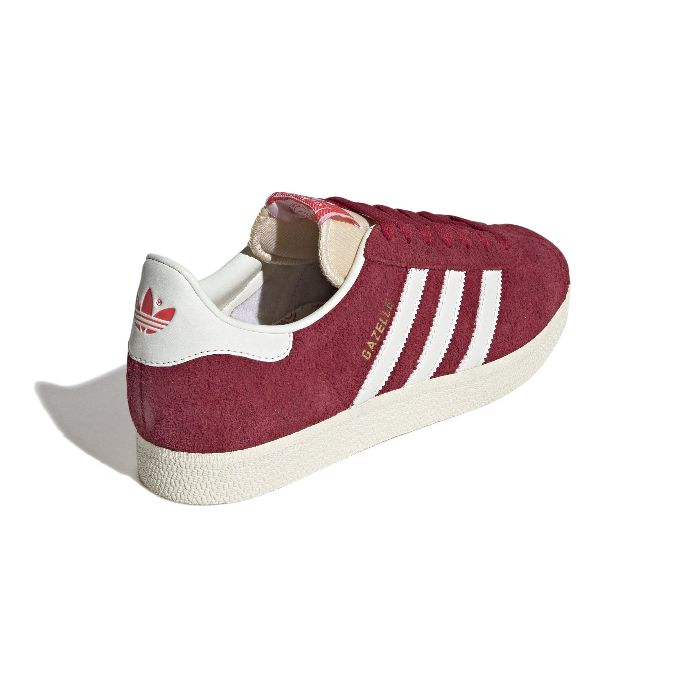 adidas Originals Gazelle Men's "Team Victory Red/Off White/Cream White" Shoe