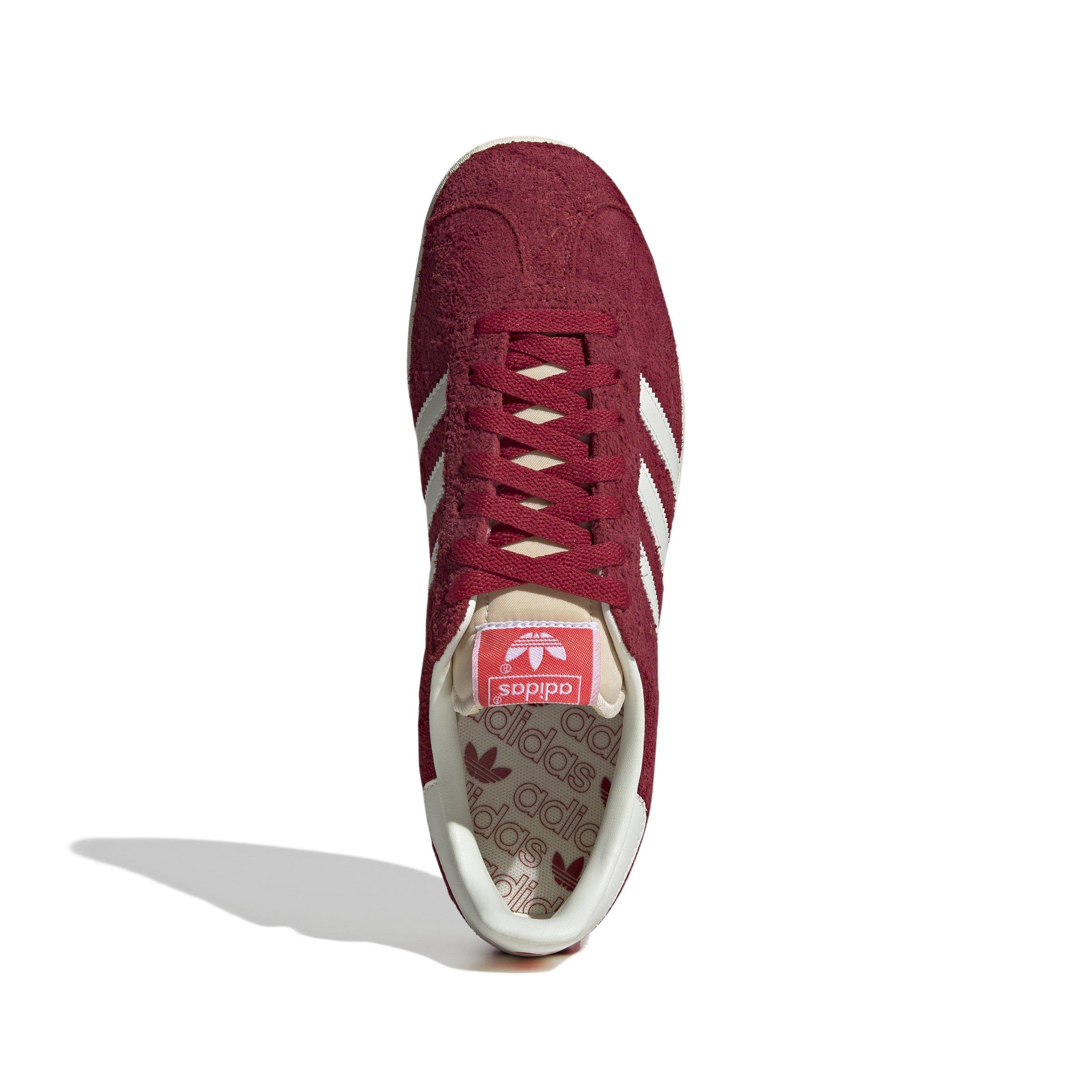 adidas Originals Gazelle Men's "Team Victory Red/Off White/Cream White" Shoe