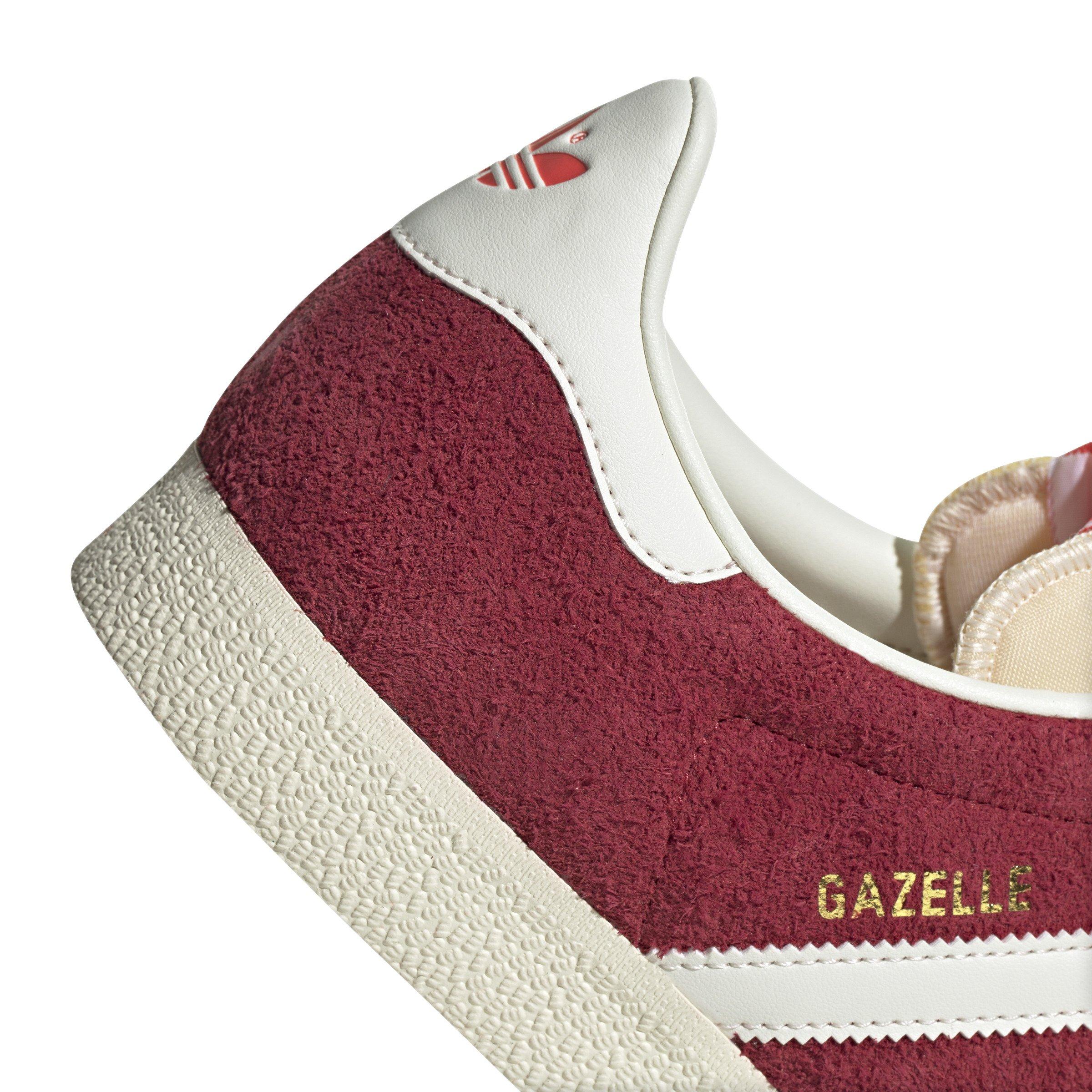 adidas Originals Gazelle Men's "Team Victory Red/Off White/Cream White" Shoe