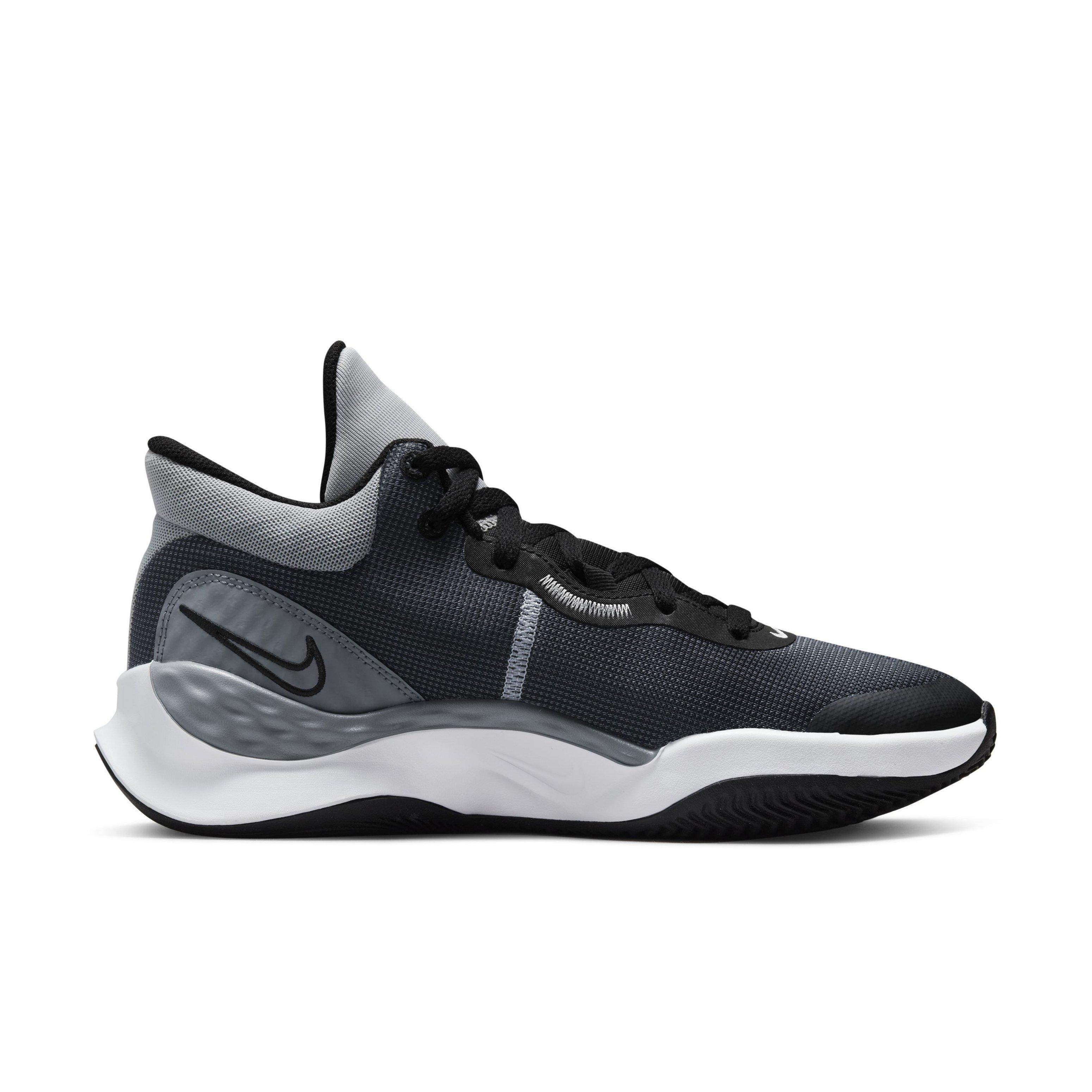 Nike Renew Elevate 3 "Black/White/Wolf Grey/Cool Grey" Men's Basketball Shoe - BLACK/WHITE/GREY/GREY Thumbnail View 1