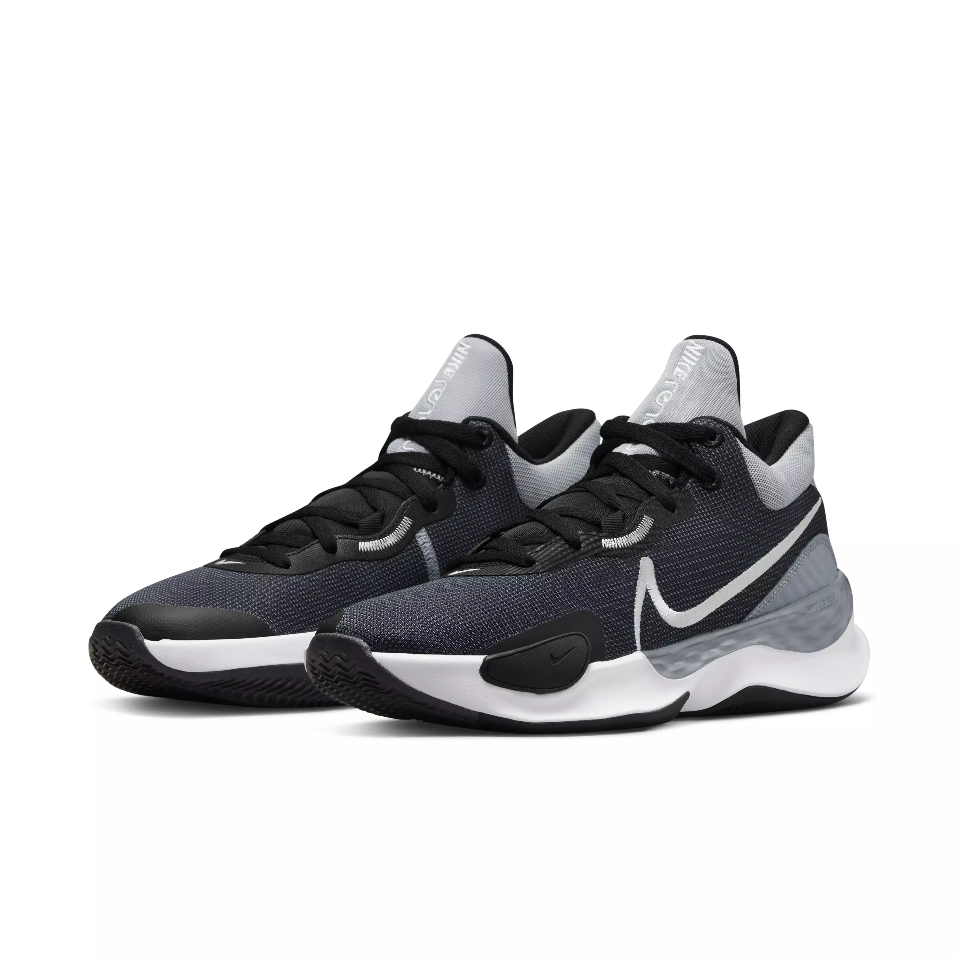 Nike Renew Elevate 3 "Black/White/Wolf Grey/Cool Grey" Men's Basketball Shoe - BLACK/WHITE/GREY/GREY