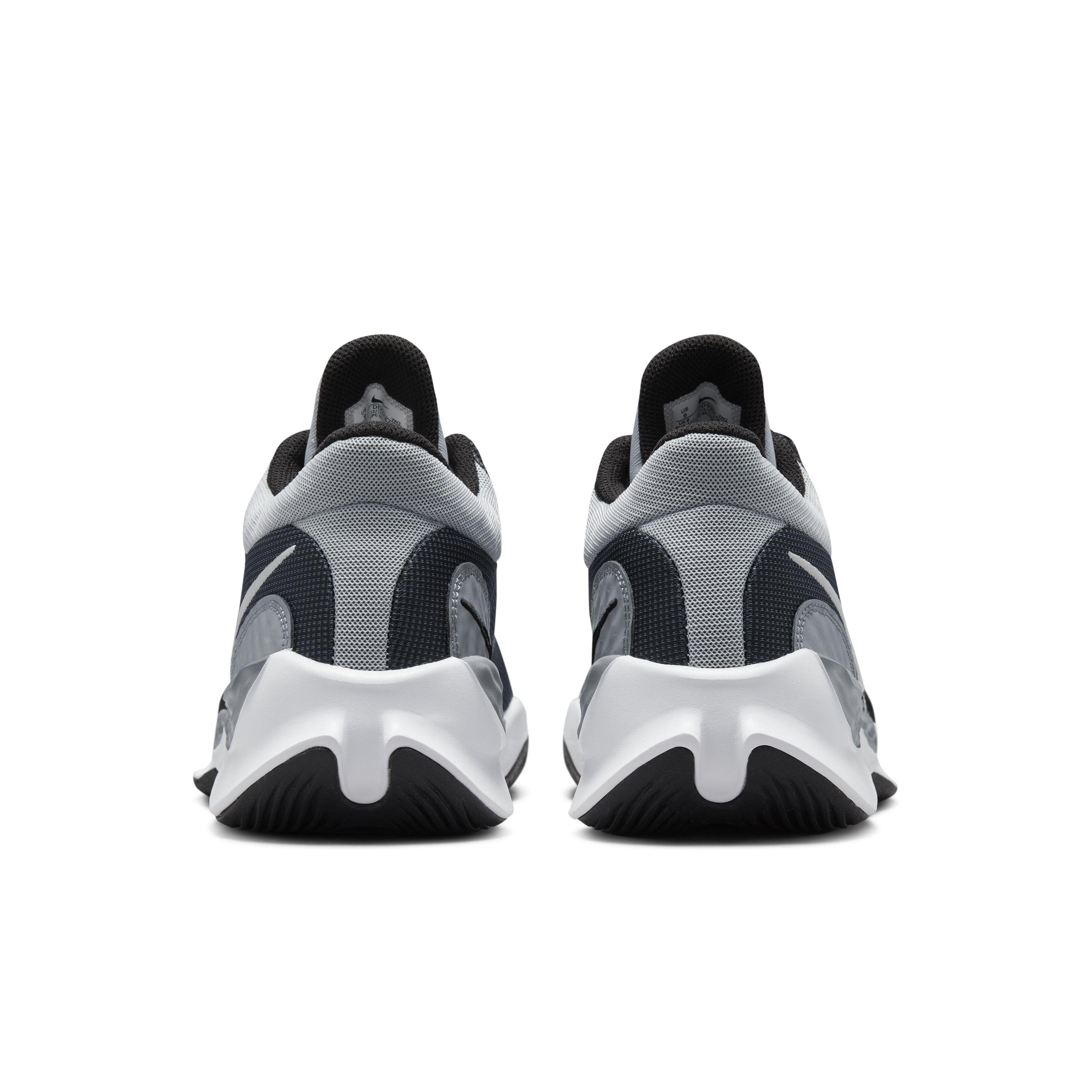 Nike Renew Elevate 3 "Black/White/Wolf Grey/Cool Grey" Men's Basketball Shoe - BLACK/WHITE/GREY/GREY Thumbnail View 5