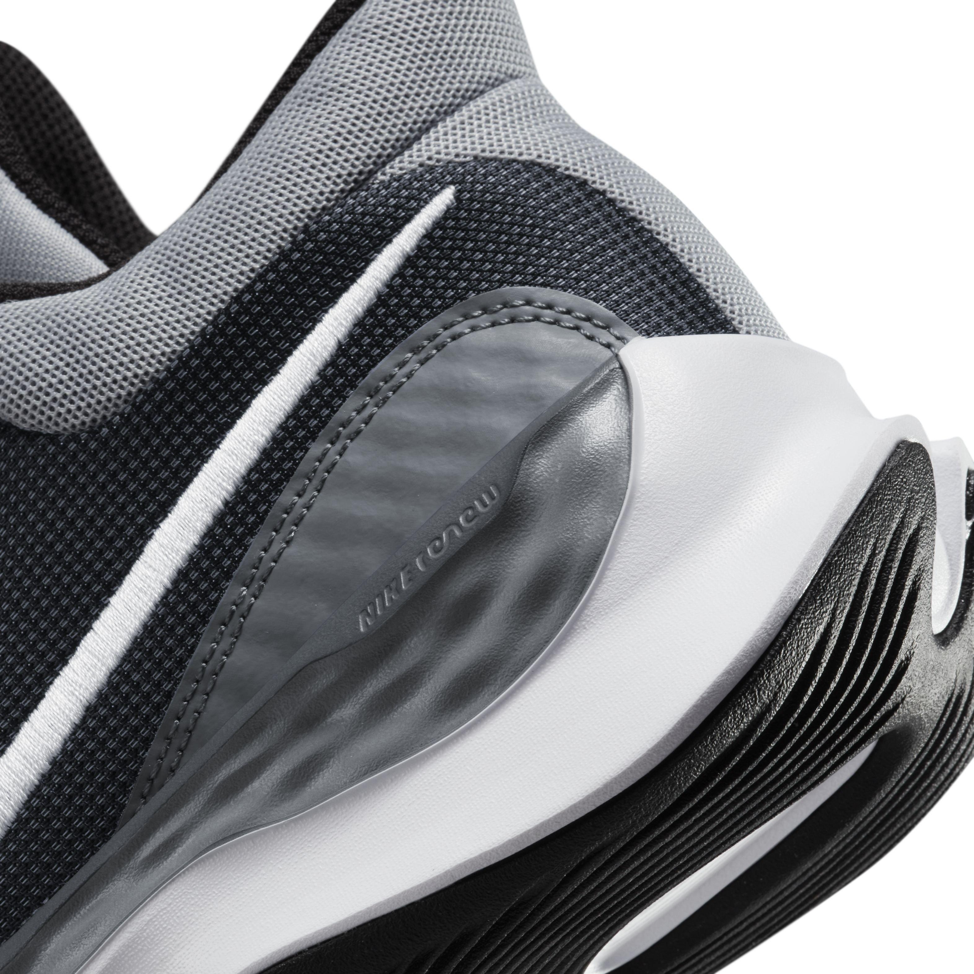 Nike Renew Elevate 3 "Black/White/Wolf Grey/Cool Grey" Men's Basketball Shoe - BLACK/WHITE/GREY/GREY Thumbnail View 8