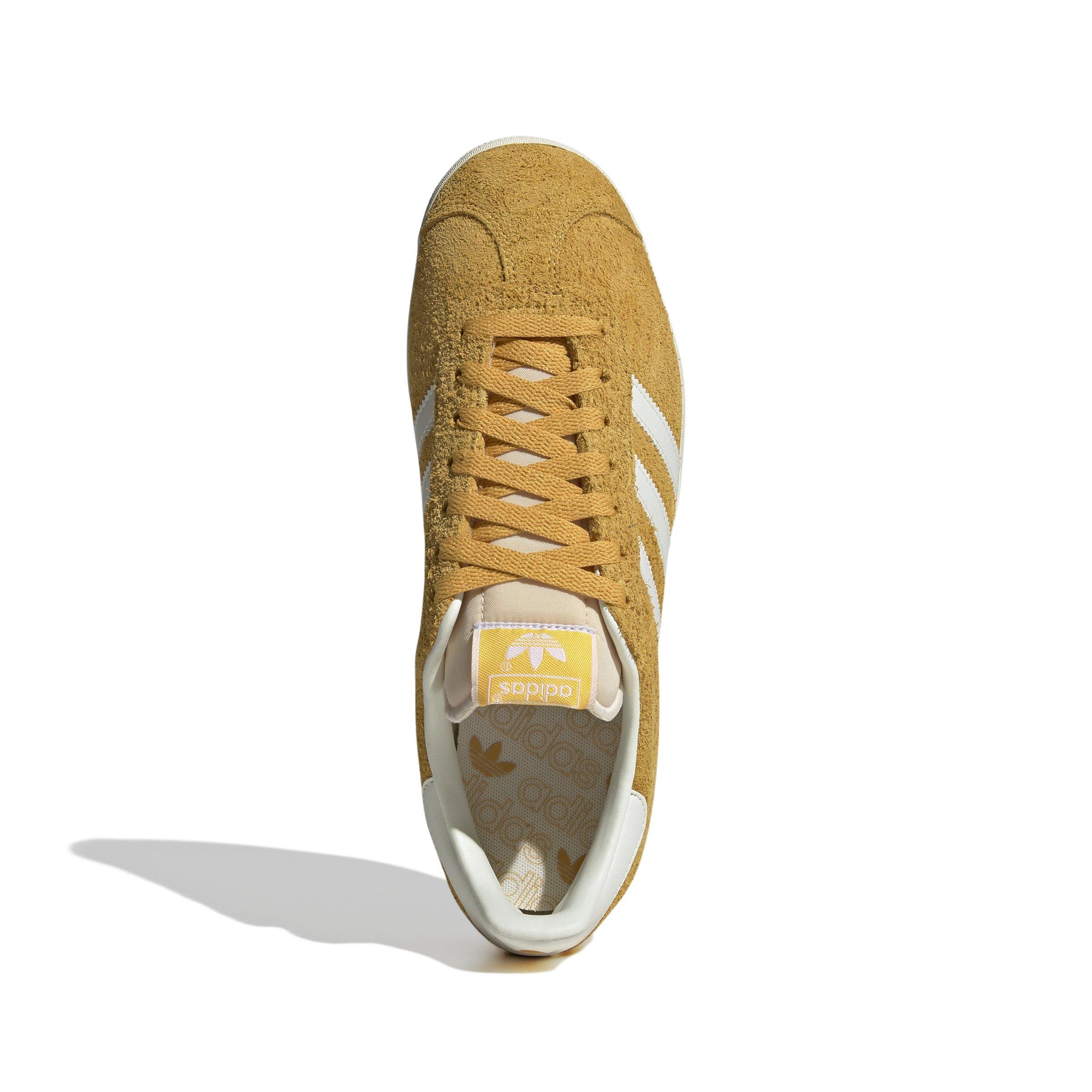adidas Originals Gazelle "Preloved Yellow/Off White/Cream White" Men's Shoe - YELLOW/OFF WHITE/CREAM Thumbnail View 5