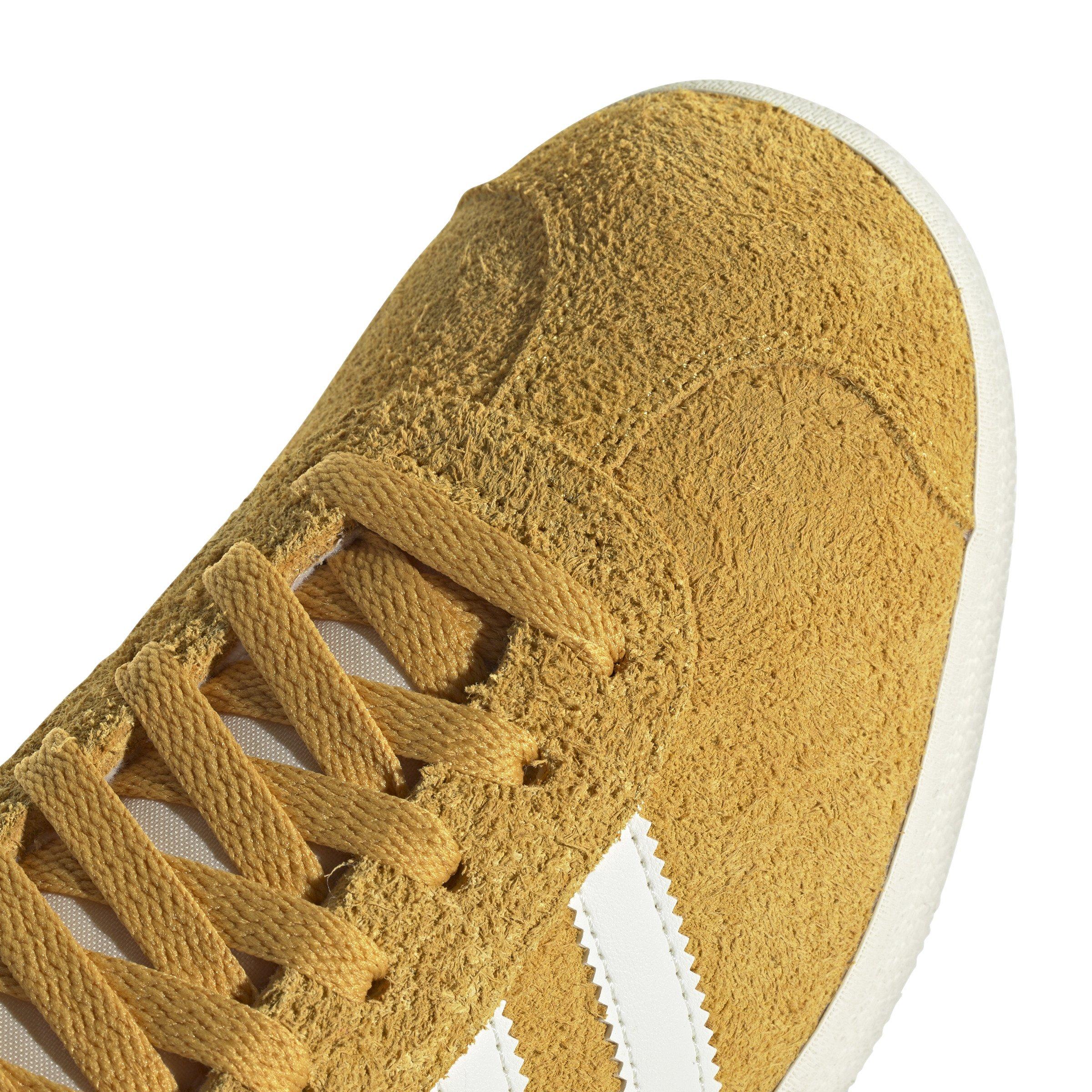 adidas Originals Gazelle "Preloved Yellow/Off White/Cream White" Men's Shoe - YELLOW/OFF WHITE/CREAM Thumbnail View 7