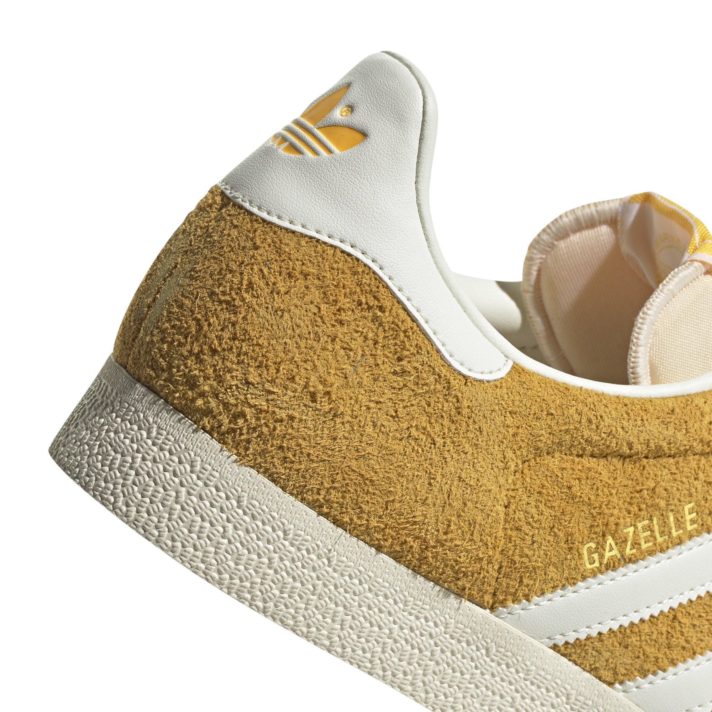 adidas Originals Gazelle "Preloved Yellow/Off White/Cream White" Men's Shoe - YELLOW/OFF WHITE/CREAM Thumbnail View 8
