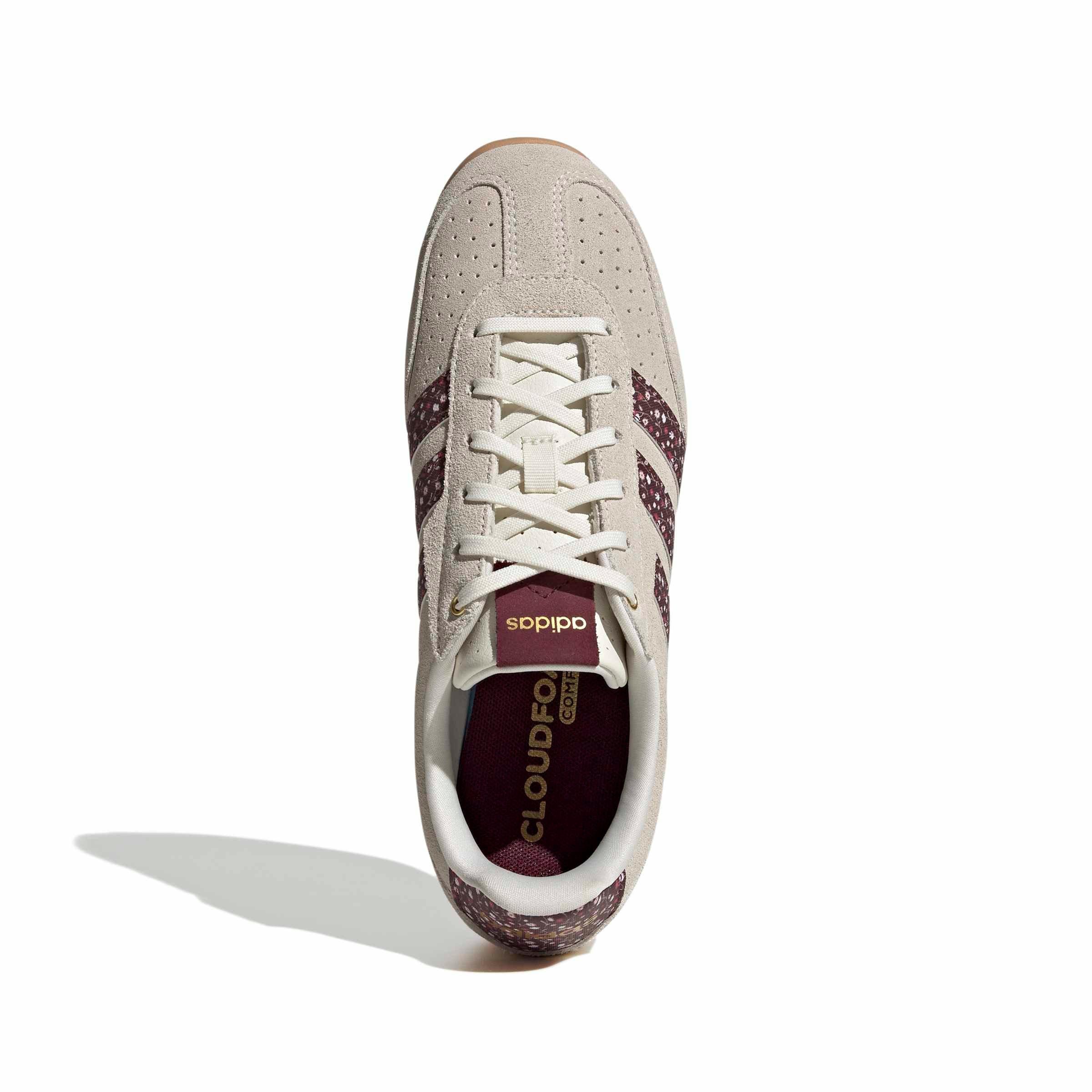 adidas Barreda Lo "Off White/Maroon/Gum 3" Women's Shoe - OFF WHITE/MAROON/GUM