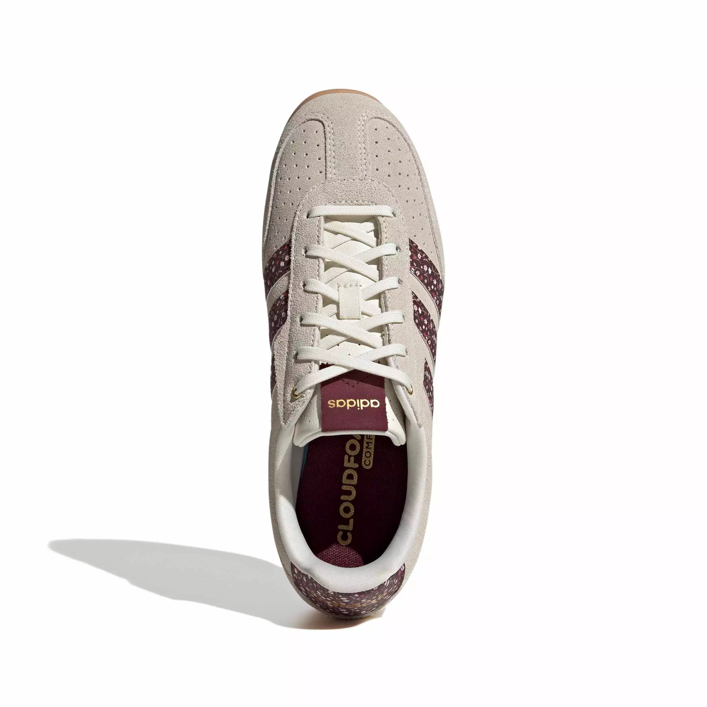 adidas Barreda Lo "Off White/Maroon/Gum 3" Women's Shoe - OFF WHITE/MAROON/GUM