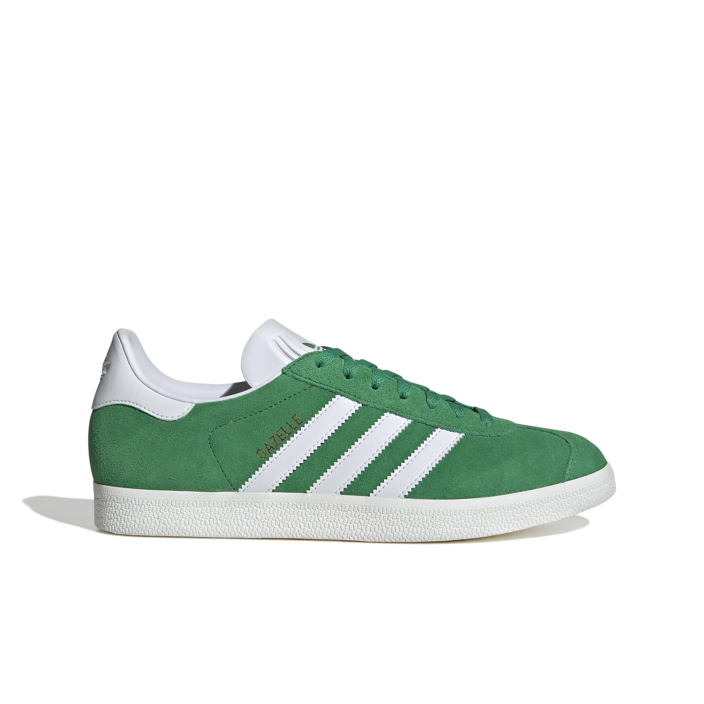 adidas Originals Gazelle "Green/Ftwr White/Core White" Men's Shoe - GREEN/WHITE/WHITE Thumbnail View 1