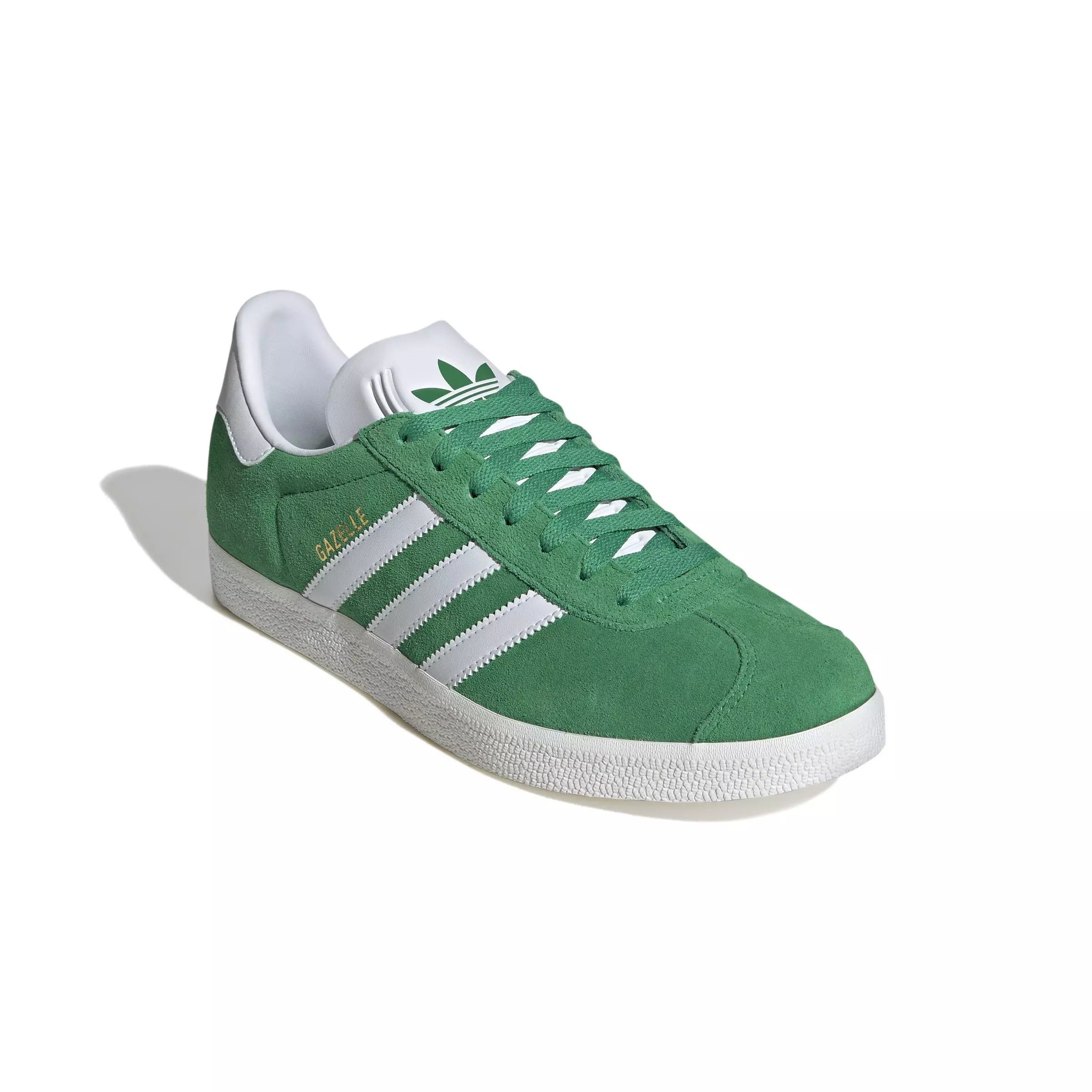 adidas Originals Gazelle "Green/Ftwr White/Core White" Men's Shoe - GREEN/WHITE/WHITE