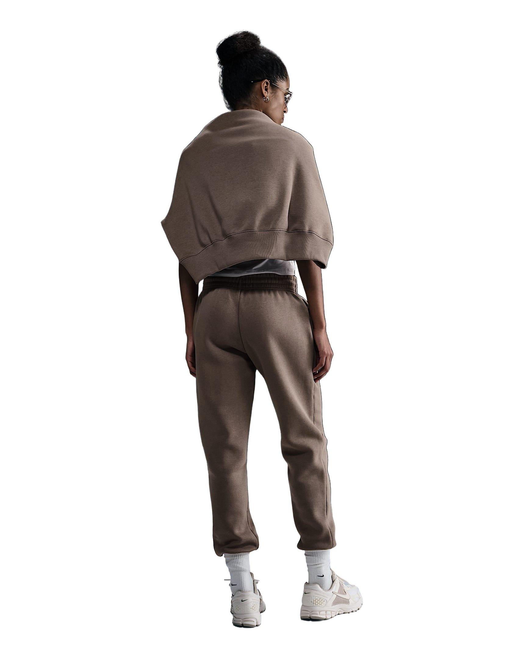 Nike Sportswear Phoenix Fleece Women's Brown Mid-Rise Sweatpants