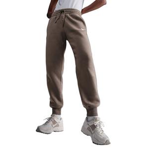Nike Women's Sportswear Phoenix Fleece Mid-Rise Sweatpants - Brown