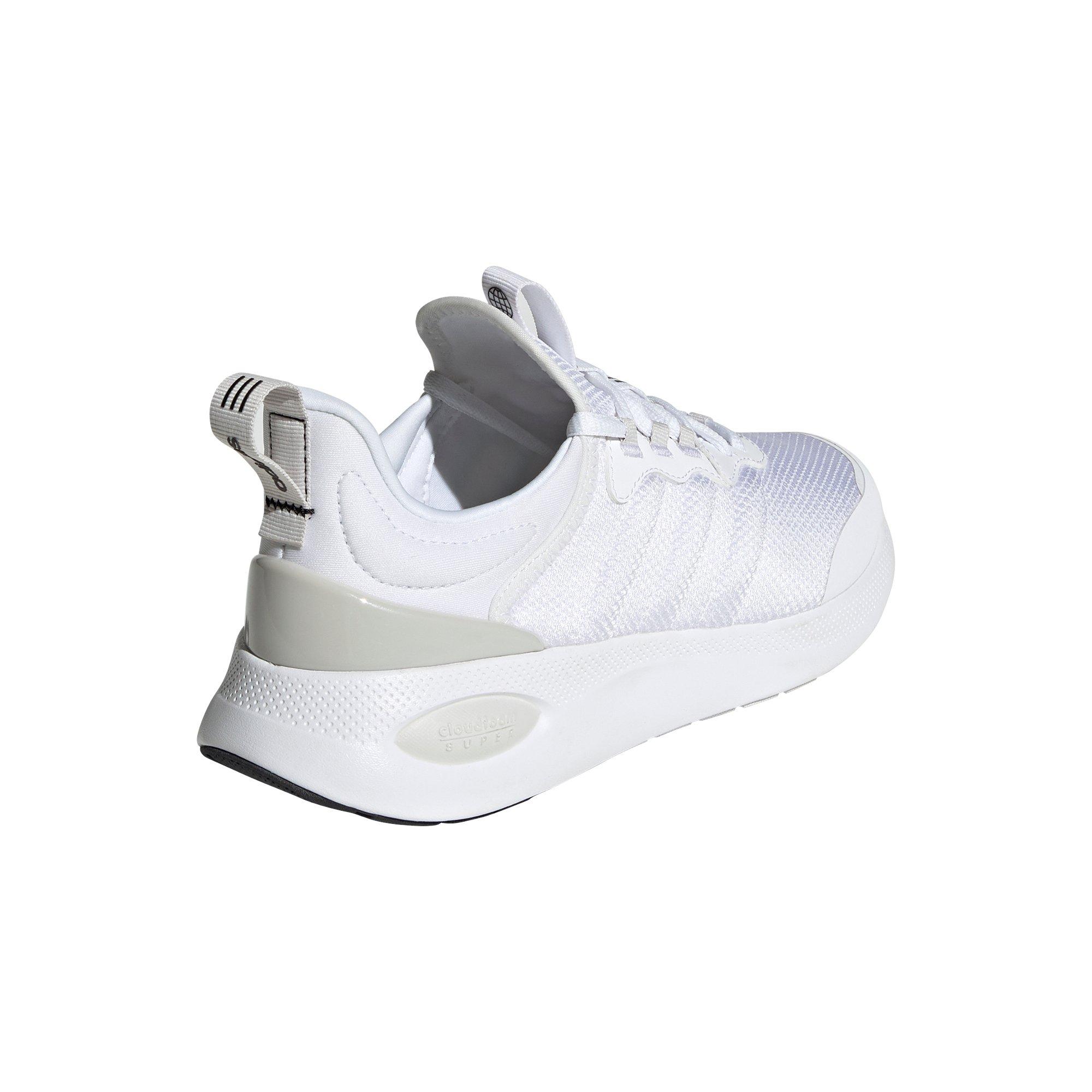 adidas Puremotion Super "Ftwr White/Grey One" Women's Running Shoe - WHITE Thumbnail View 4