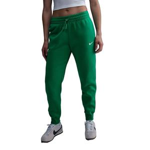 Nike Women's Sportswear Phoenix Fleece Mid-Rise Sweatpants - Green
