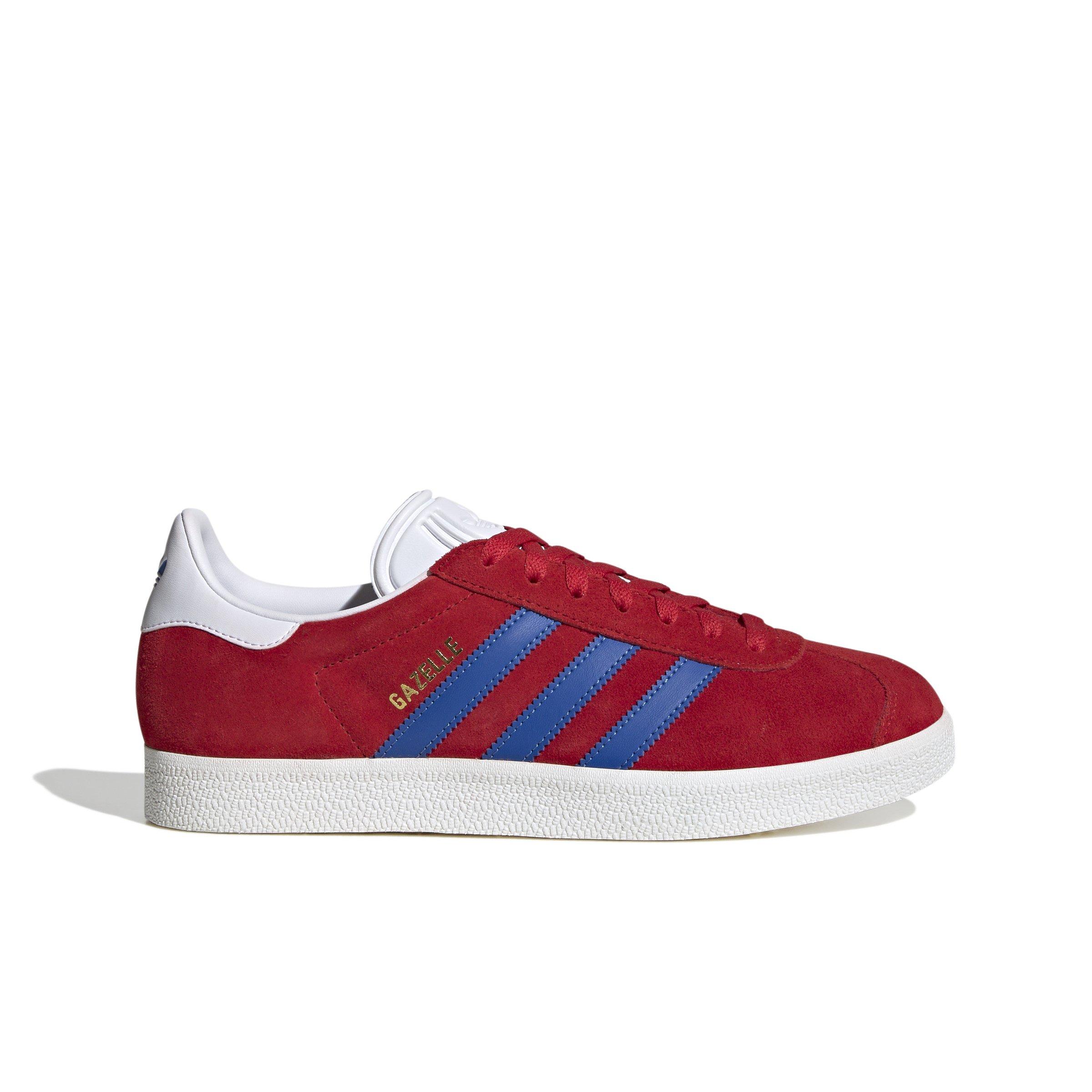 adidas Originals Gazelle "Better Scarlet/Blue/Core White" Men's Shoe - SCARLET/BLUE/WHITE