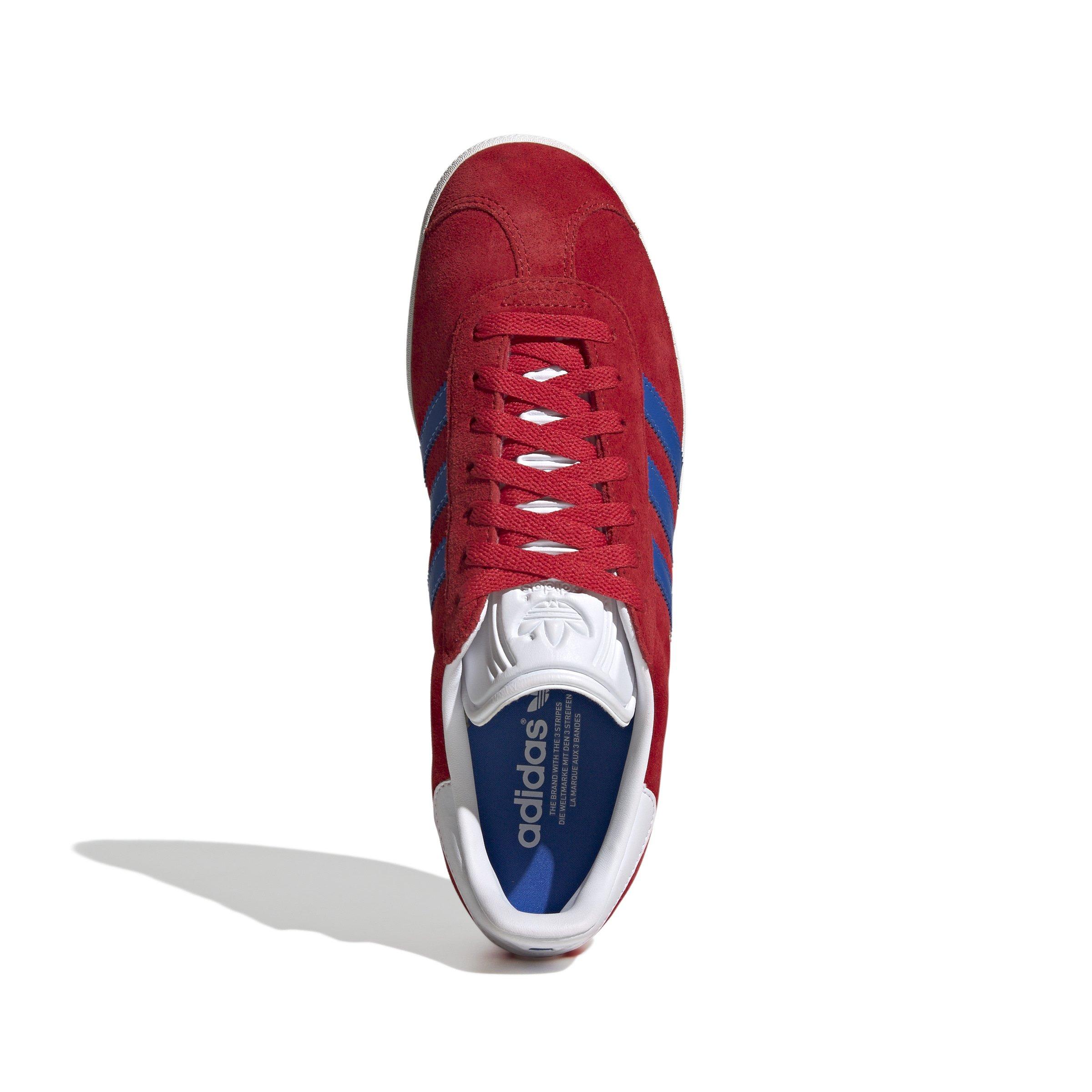 adidas Originals Gazelle Men's "Better Scarlet/Blue/Core White" Shoe