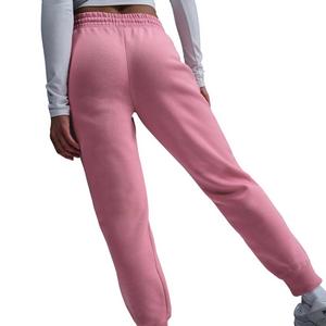 Nike Women's Sportswear Phoenix Fleece Mid-Rise Sweatpants - Pink