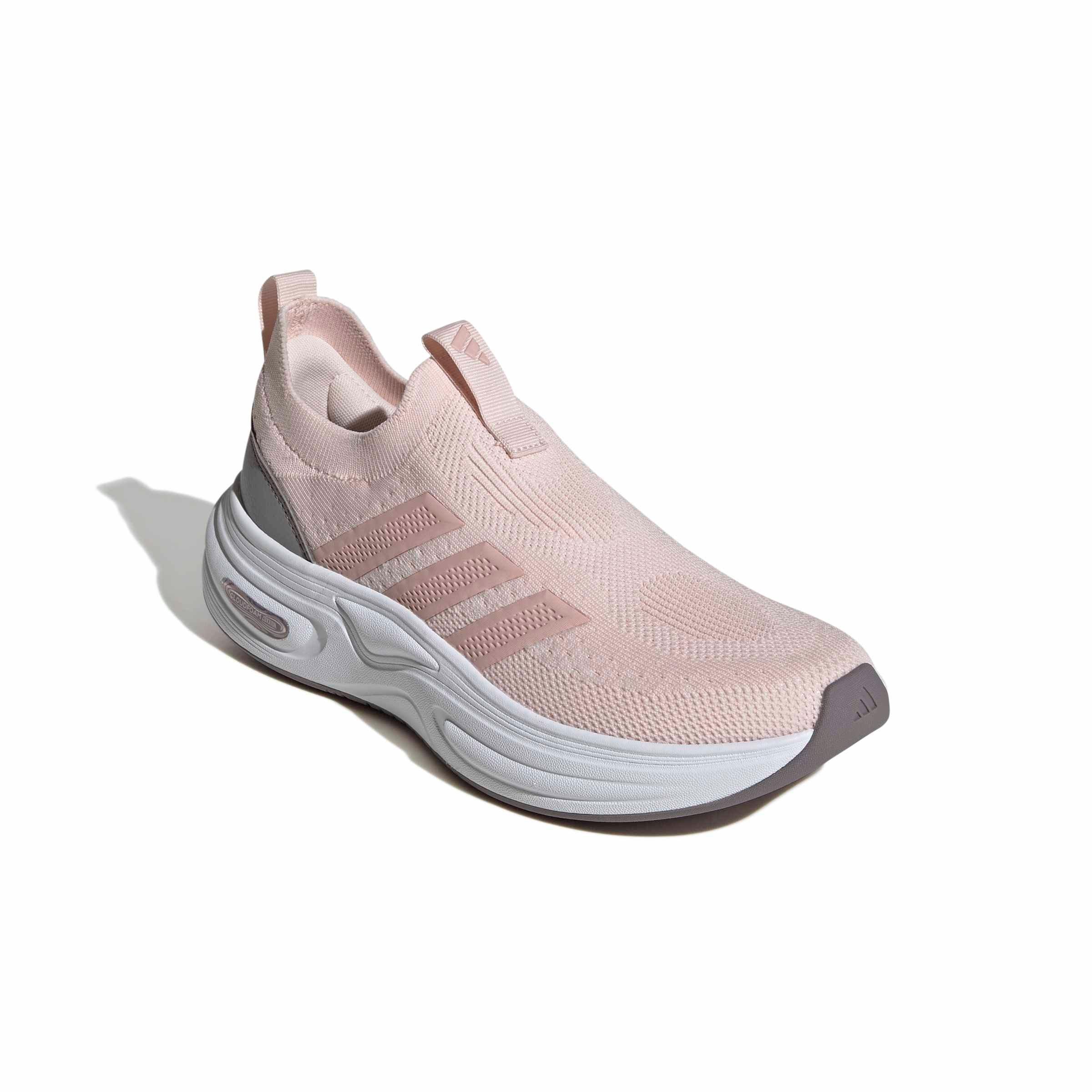 adidas Cloudfoam Cuxxion Sock "Wonder Quartz/Sandy Pink Metallic/Taupe Oxide" Women's Shoe - QUARTZ/PINK/TAUPE