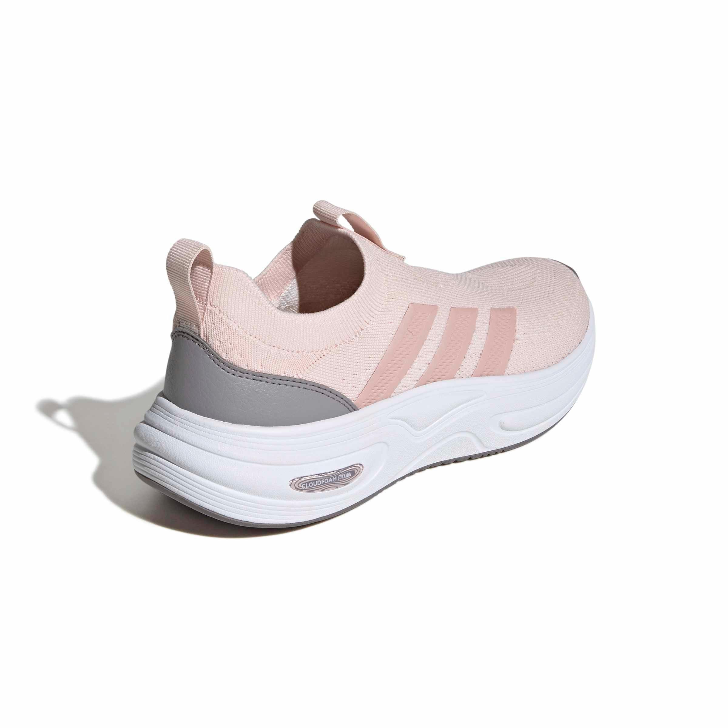 adidas Cloudfoam Cuxxion Sock "Wonder Quartz/Sandy Pink Metallic/Taupe Oxide" Women's Shoe - QUARTZ/PINK/TAUPE