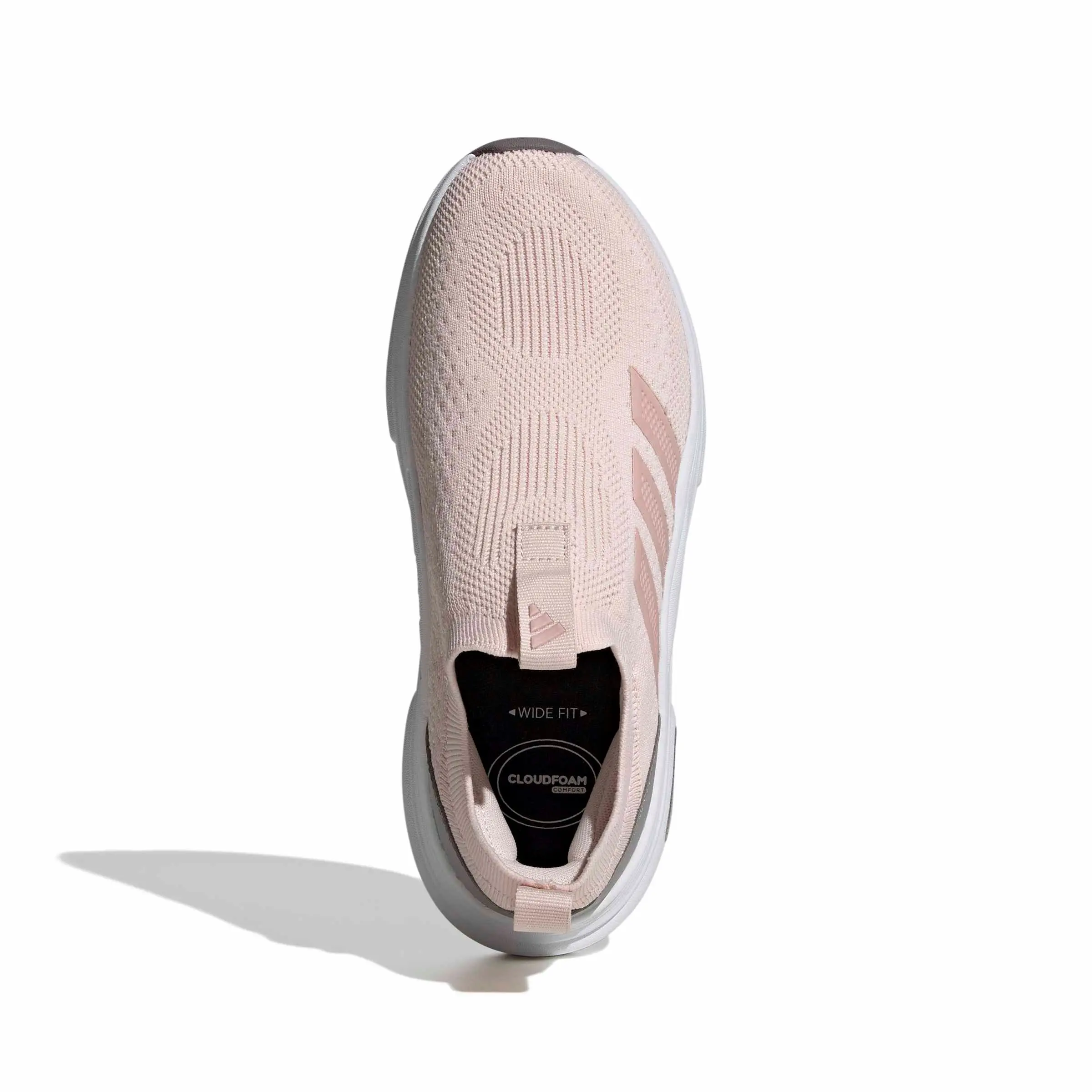 adidas Cloudfoam Cuxxion Sock "Wonder Quartz/Sandy Pink Metallic/Taupe Oxide" Women's Shoe - QUARTZ/PINK/TAUPE