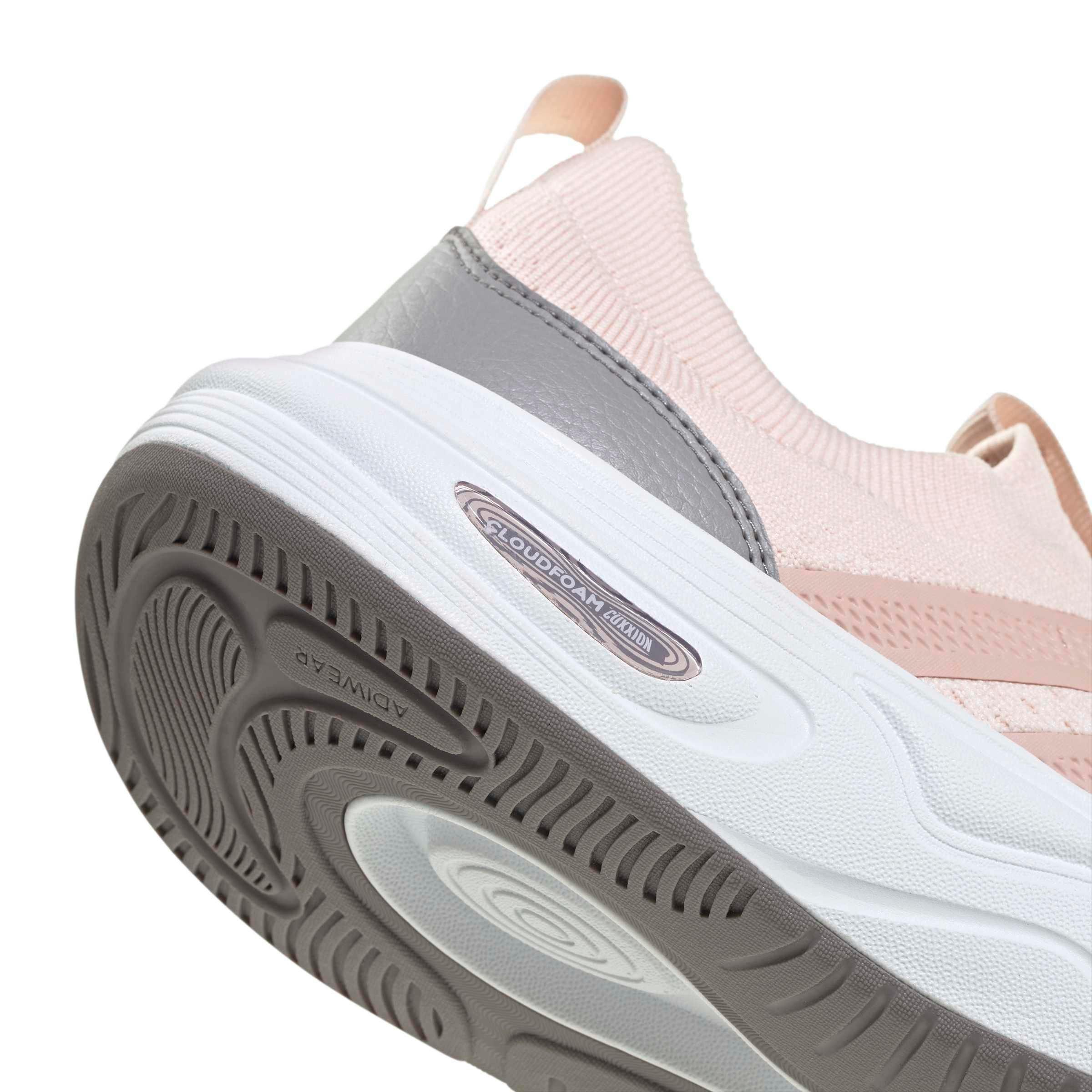 adidas Cloudfoam Cuxxion Sock "Wonder Quartz/Sandy Pink Metallic/Taupe Oxide" Women's Shoe - QUARTZ/PINK/TAUPE