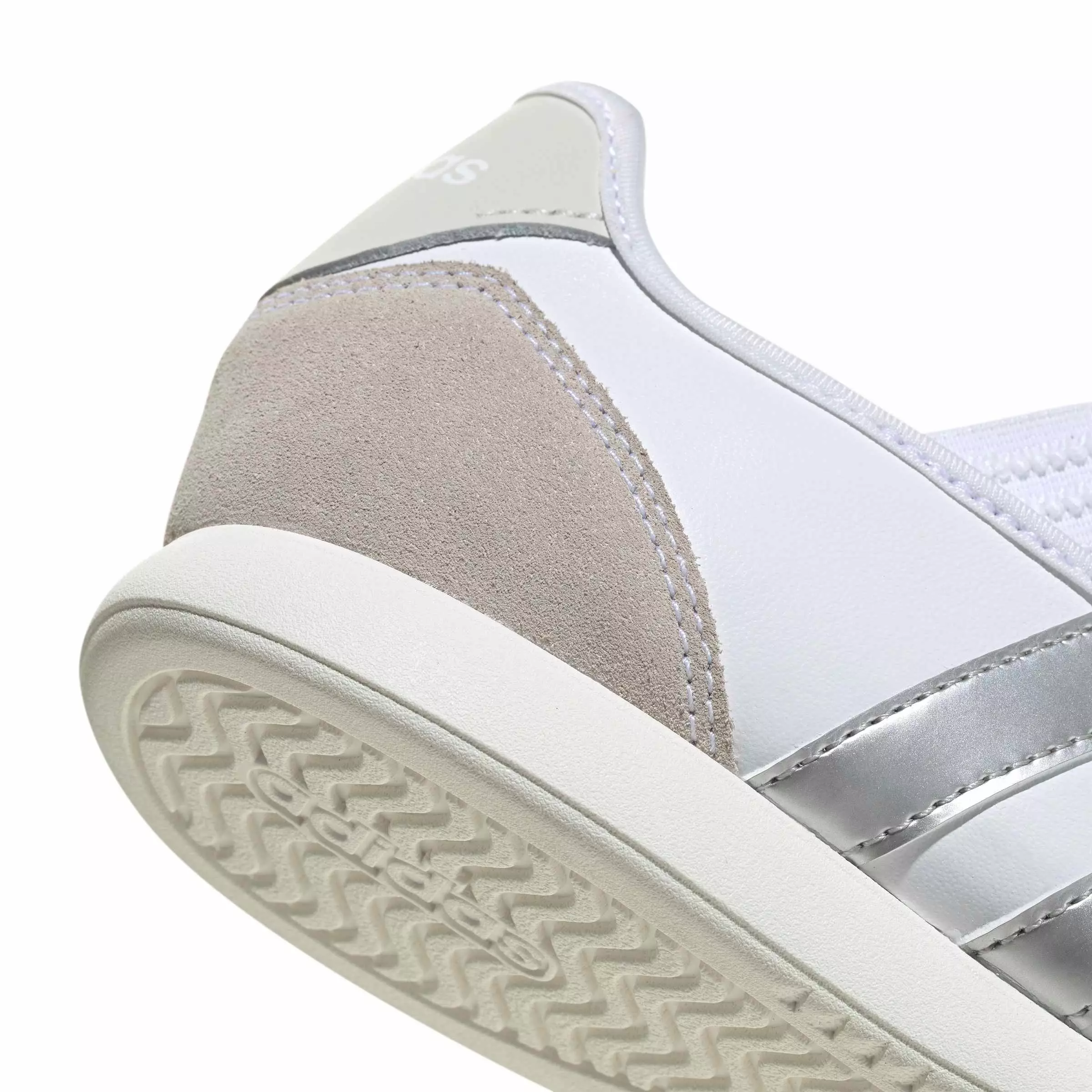 adidas Barreda Mary Jane "Ftwr White/Silver Metallic/Off White" Women's Shoe - WHITE/SILVER/OFF WHITE