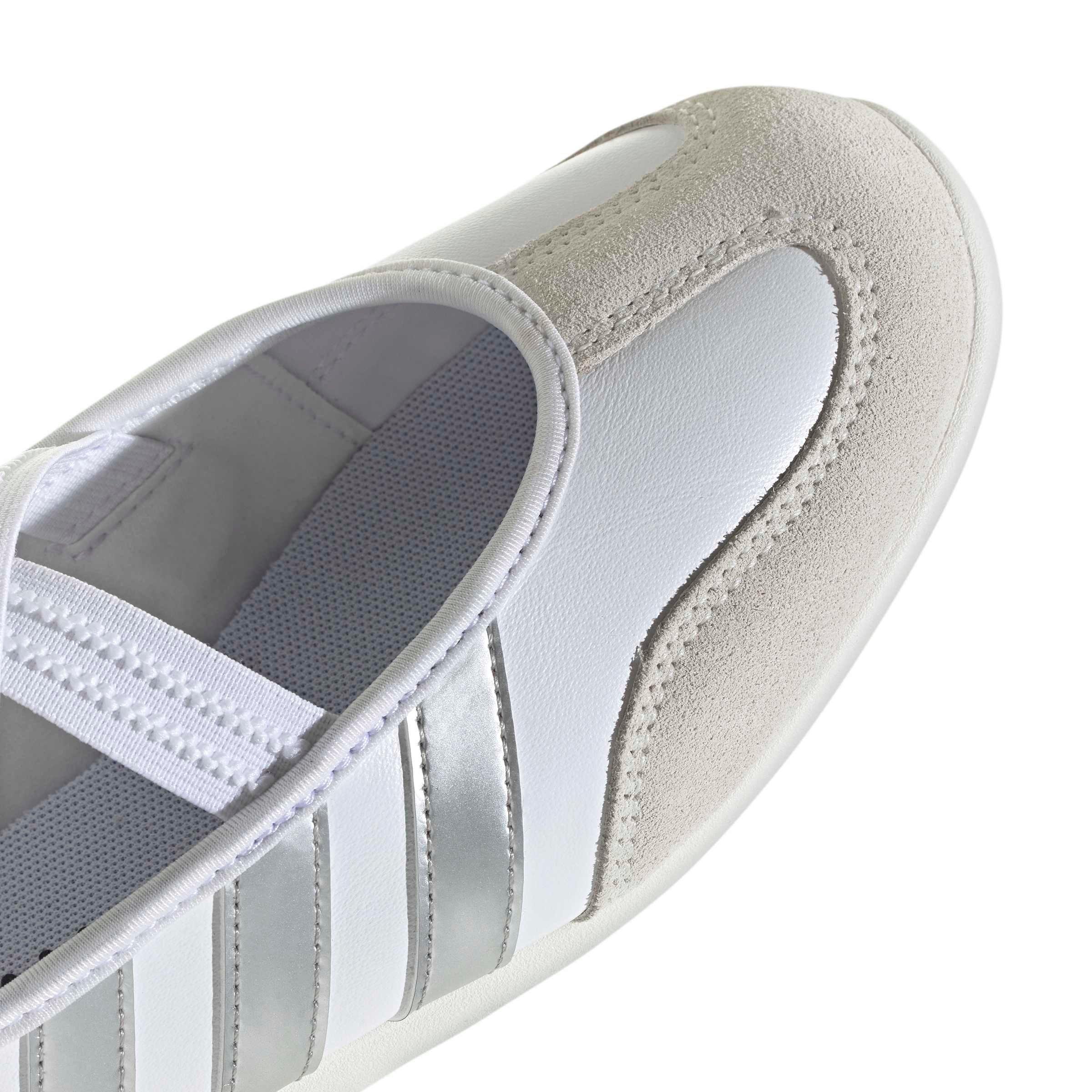 adidas Barreda Mary Jane "Ftwr White/Silver Metallic/Off White" Women's Shoe - WHITE/SILVER/OFF WHITE