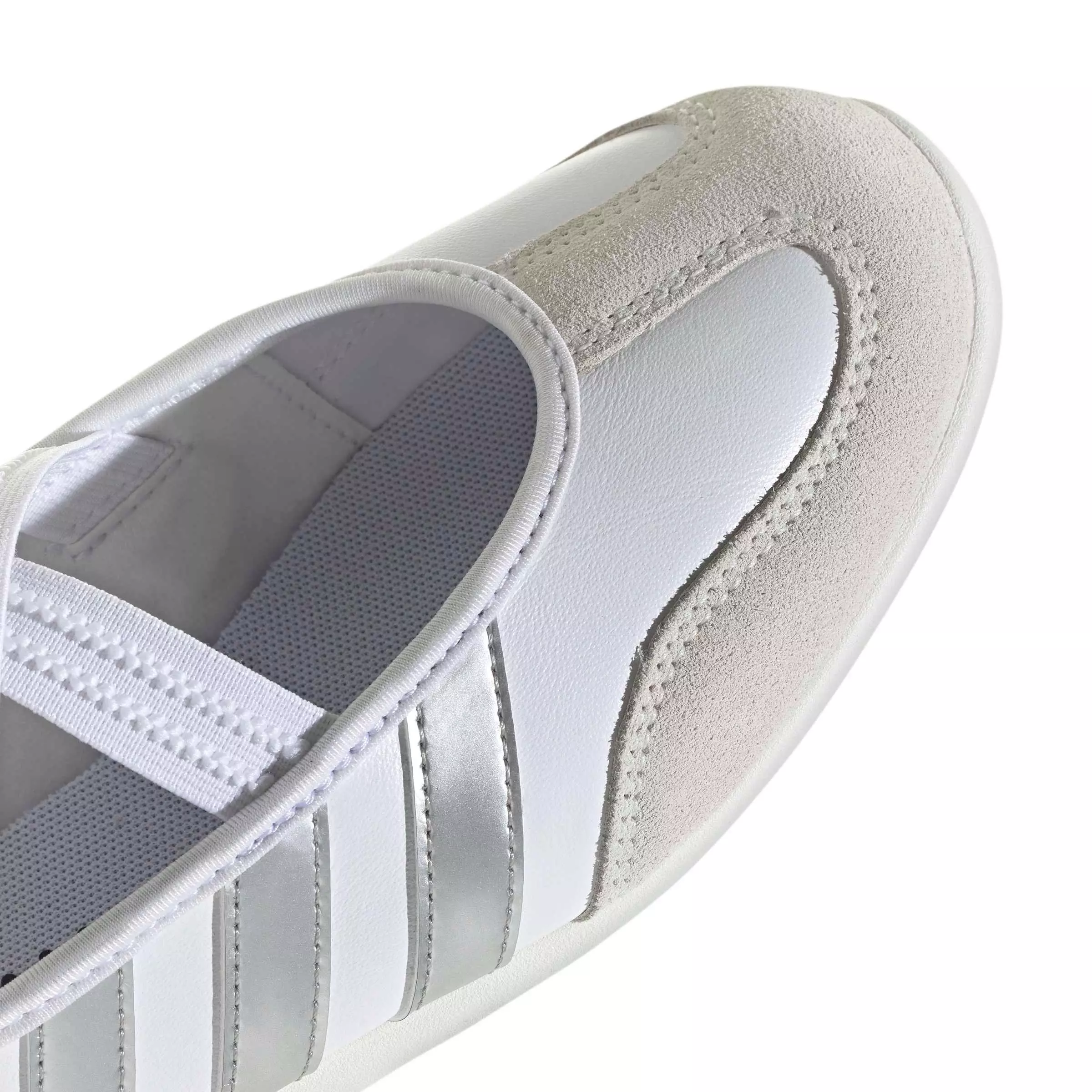 adidas Barreda Mary Jane "Ftwr White/Silver Metallic/Off White" Women's Shoe - WHITE/SILVER/OFF WHITE