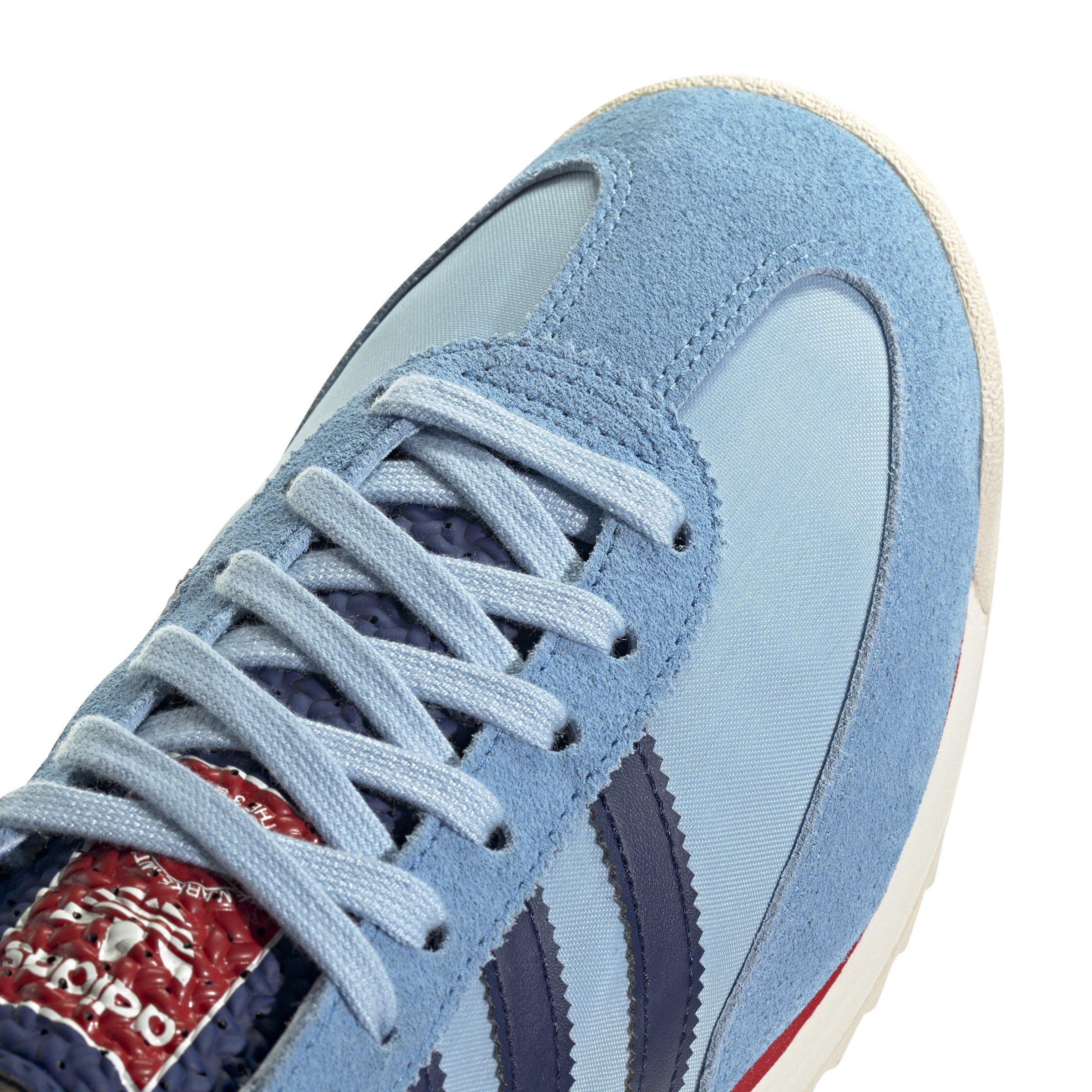 adidas Originals SL 72 RS "Light Blue/Dark Blue/Better Scarlet" Men's Shoe - LT BLUE/DK BLUE/SCARLET Thumbnail View 7