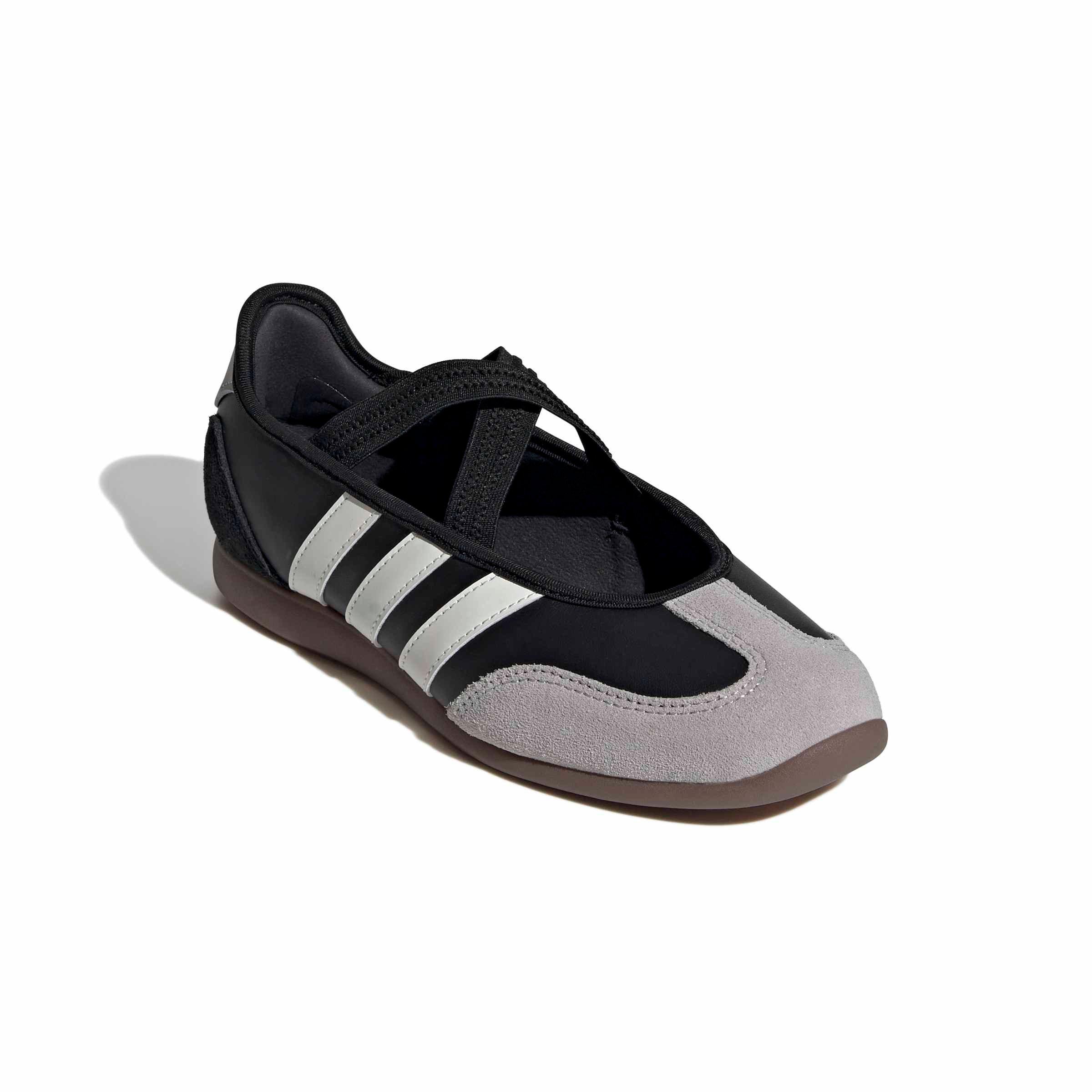 adidas Barreda Mary Jane "Core Black/Core White/Gum 5" Women's Shoe - BLACK/WHITE/GUM