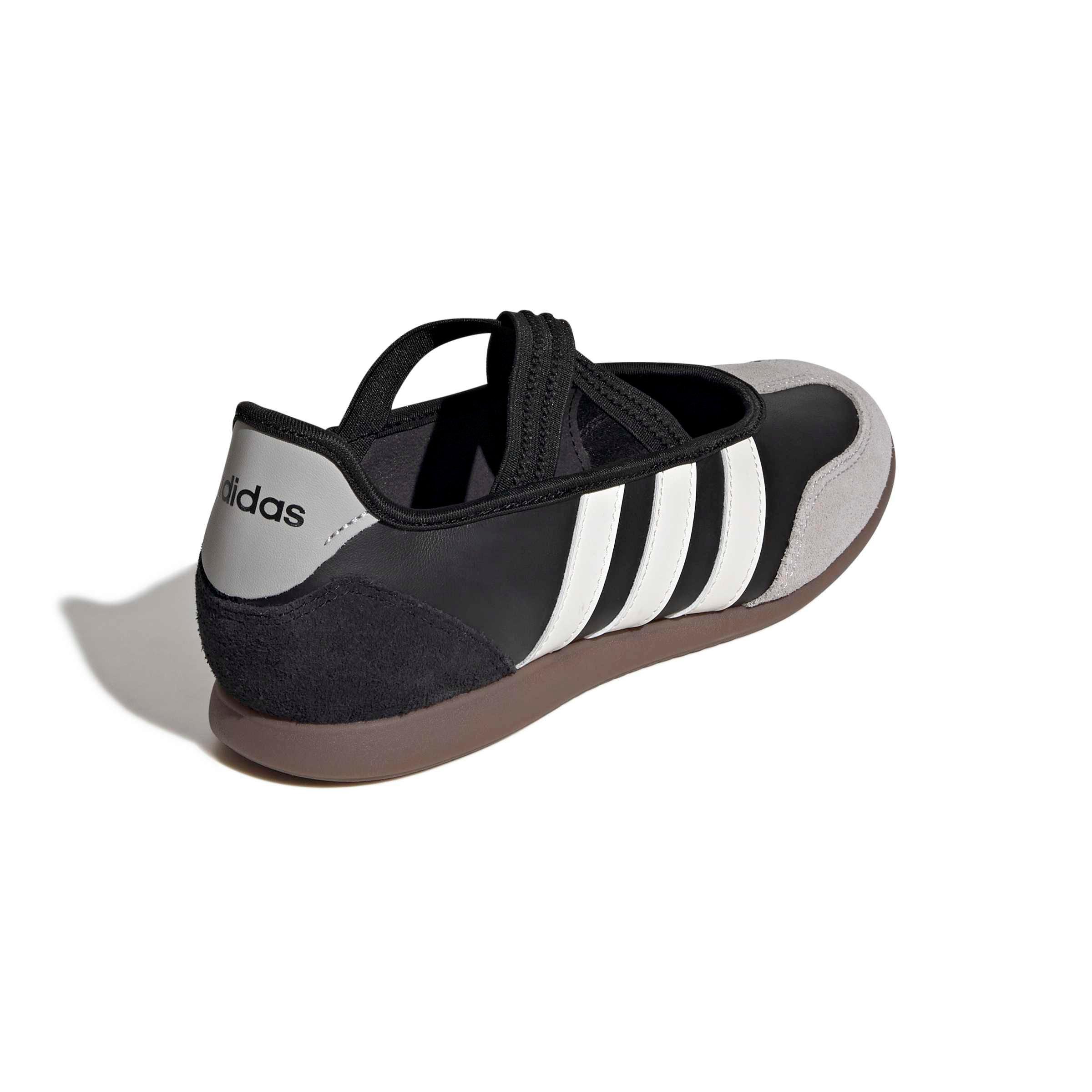 adidas Barreda Mary Jane "Core Black/Core White/Gum 5" Women's Shoe - BLACK/WHITE/GUM
