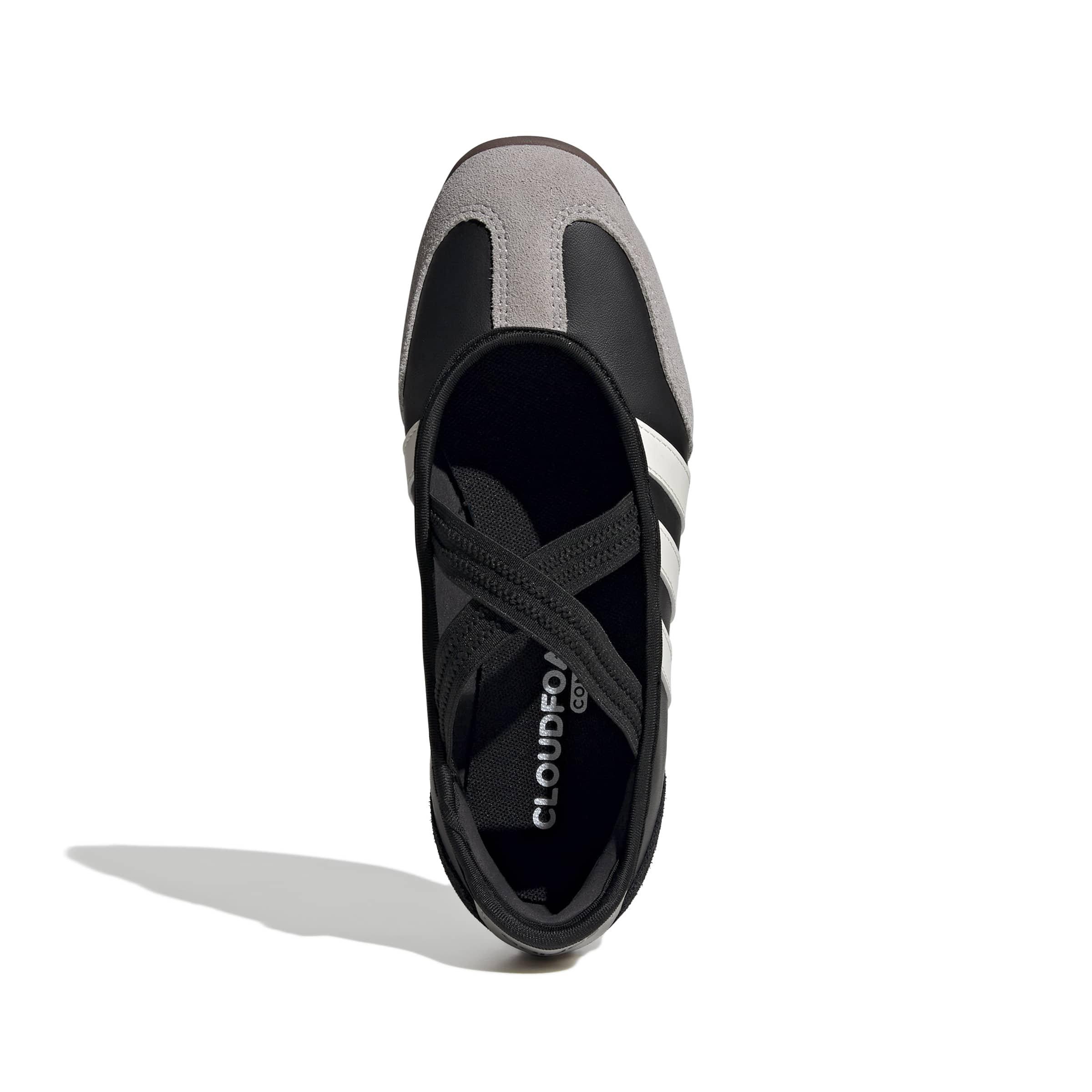 adidas Barreda Mary Jane "Core Black/Core White/Gum 5" Women's Shoe - BLACK/WHITE/GUM