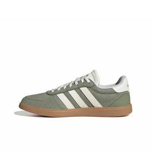 adidas Breaknet Sleek "Tent Green/Core White/Gum 3" Women's Shoe - GREEN/WHITE/GUM