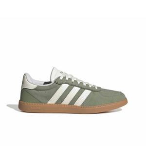 adidas Breaknet Sleek "Tent Green/Core White/Gum 3" Women's Shoe - GREEN/WHITE/GUM